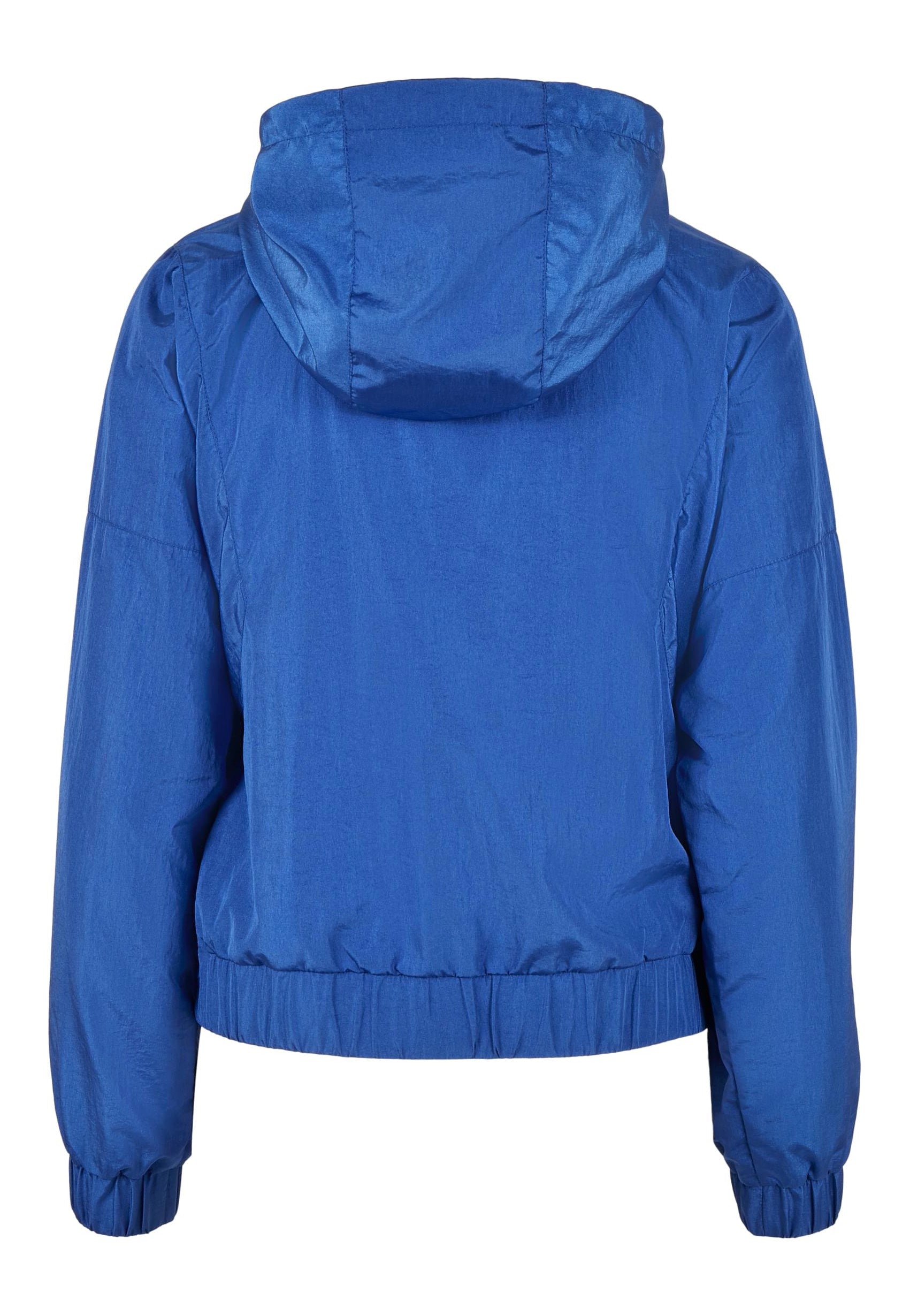 Urban Classics - Ladies Oversized Shiny Crinkle Nylon Sporty Blue - Jacket | Women-Image