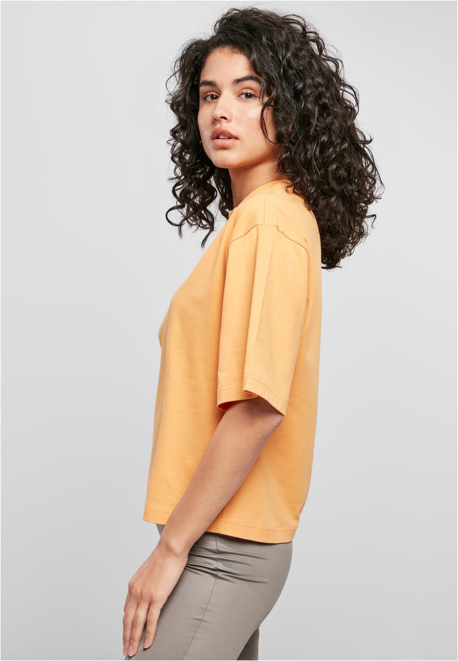 Urban Classics - Ladies Organic Oversized Paleorange - T-Shirt | Women-Image