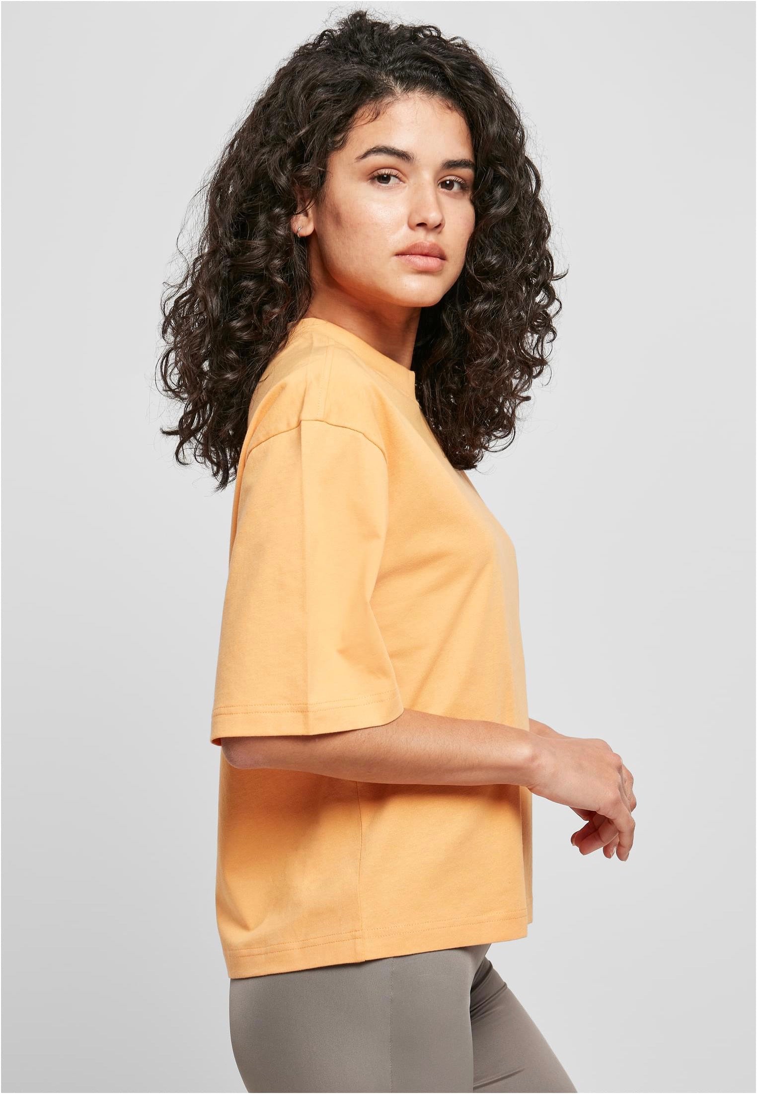 Urban Classics - Ladies Organic Oversized Paleorange - T-Shirt | Women-Image