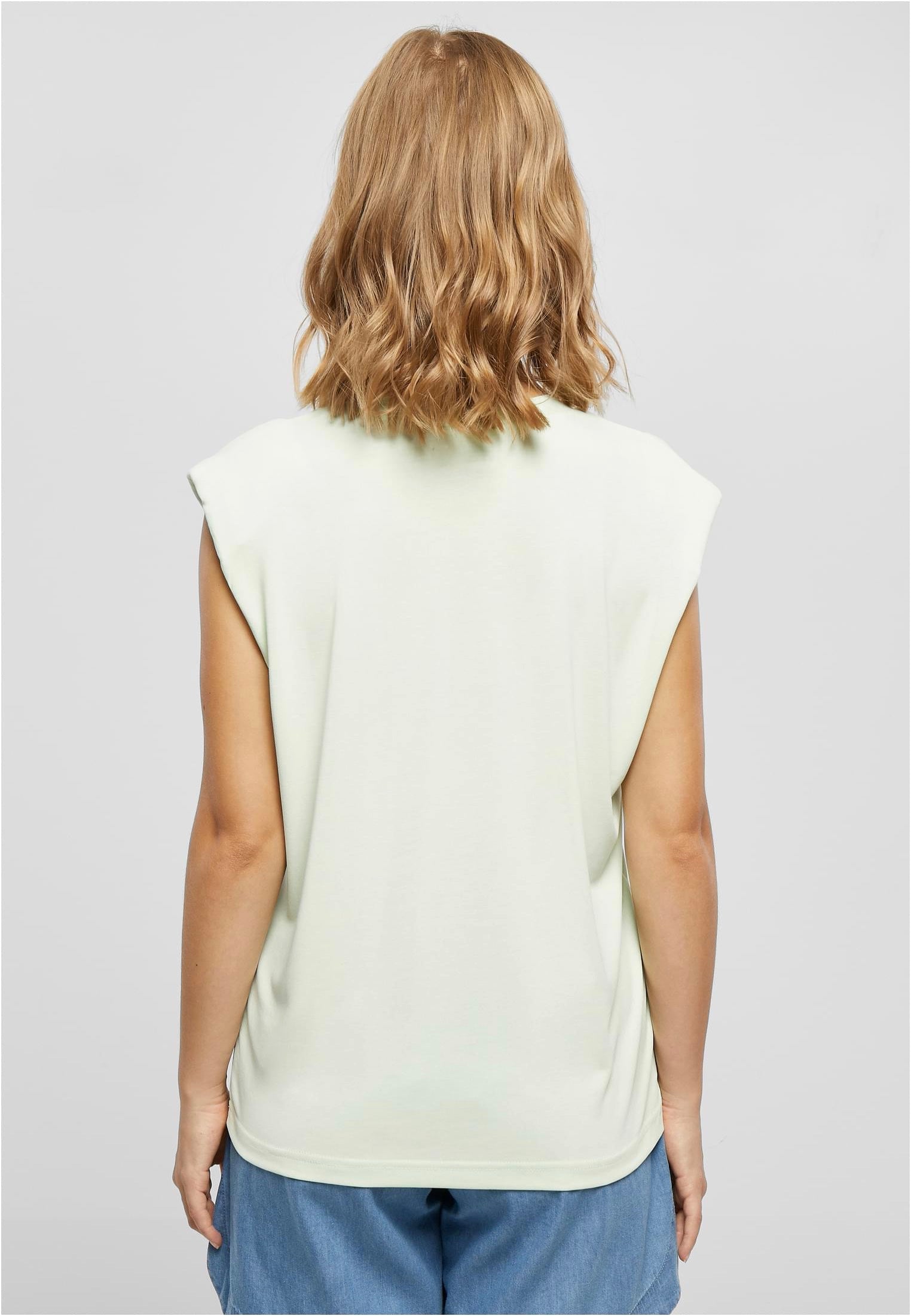 Urban Classics - Ladies Modal Padded Shoulder Tank Lightmint - Tank | Women-Image