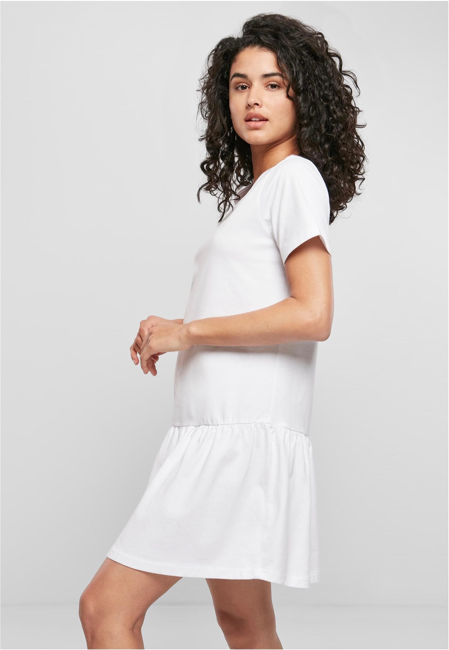 Urban Classics - Ladies Valance Tee White - Dress | Women-Image