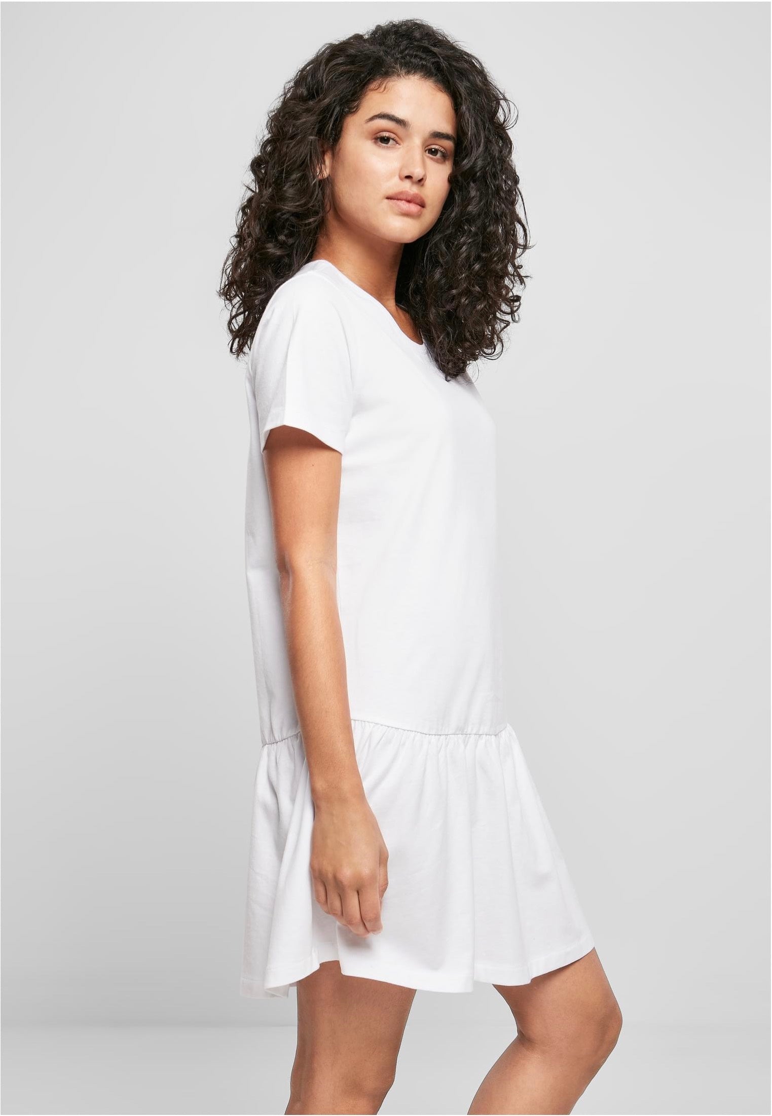 Urban Classics - Ladies Valance Tee White - Dress | Women-Image