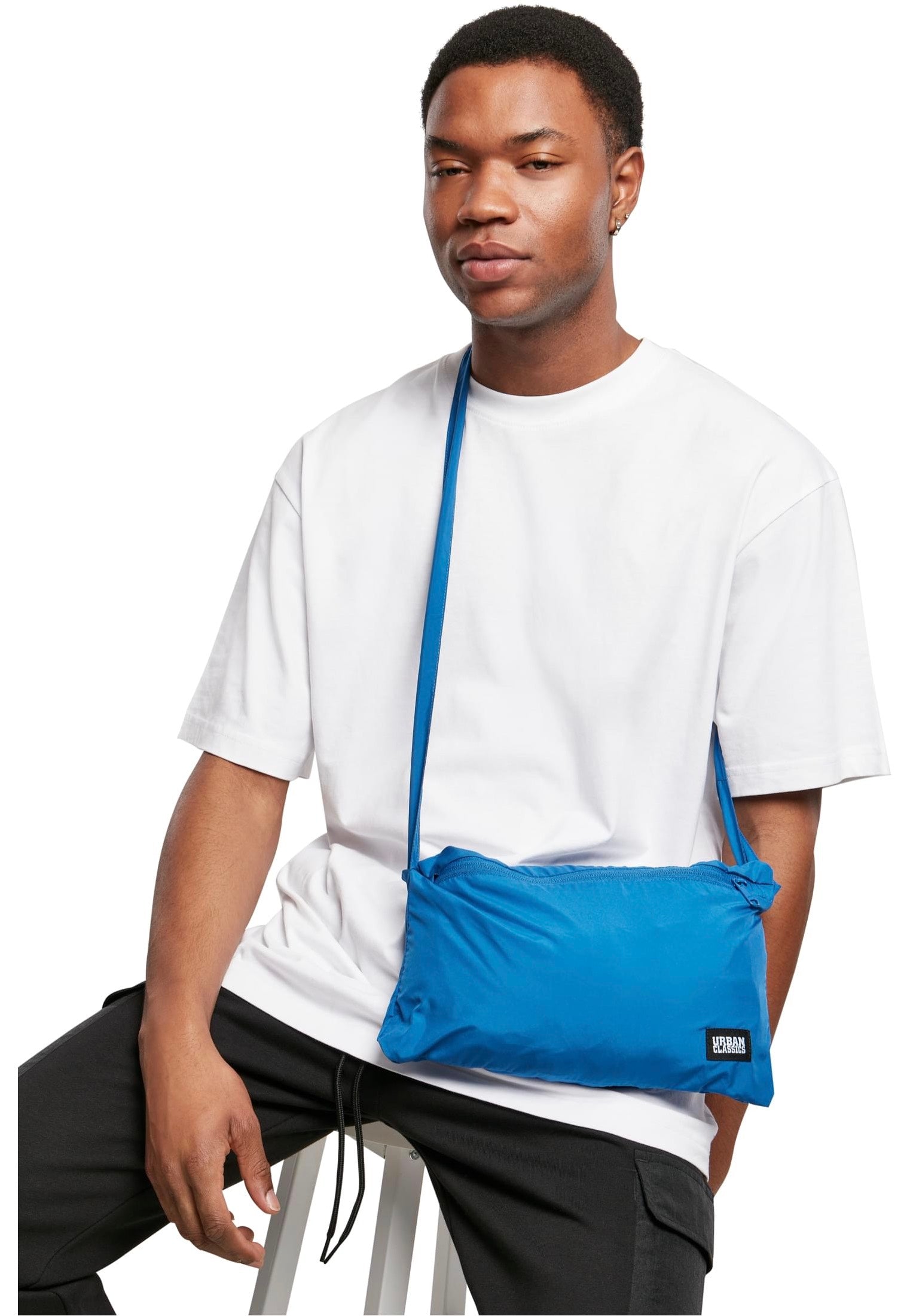 Urban Classics - Commuter Pull Over Sporty Blue - Jacket | Men-Image