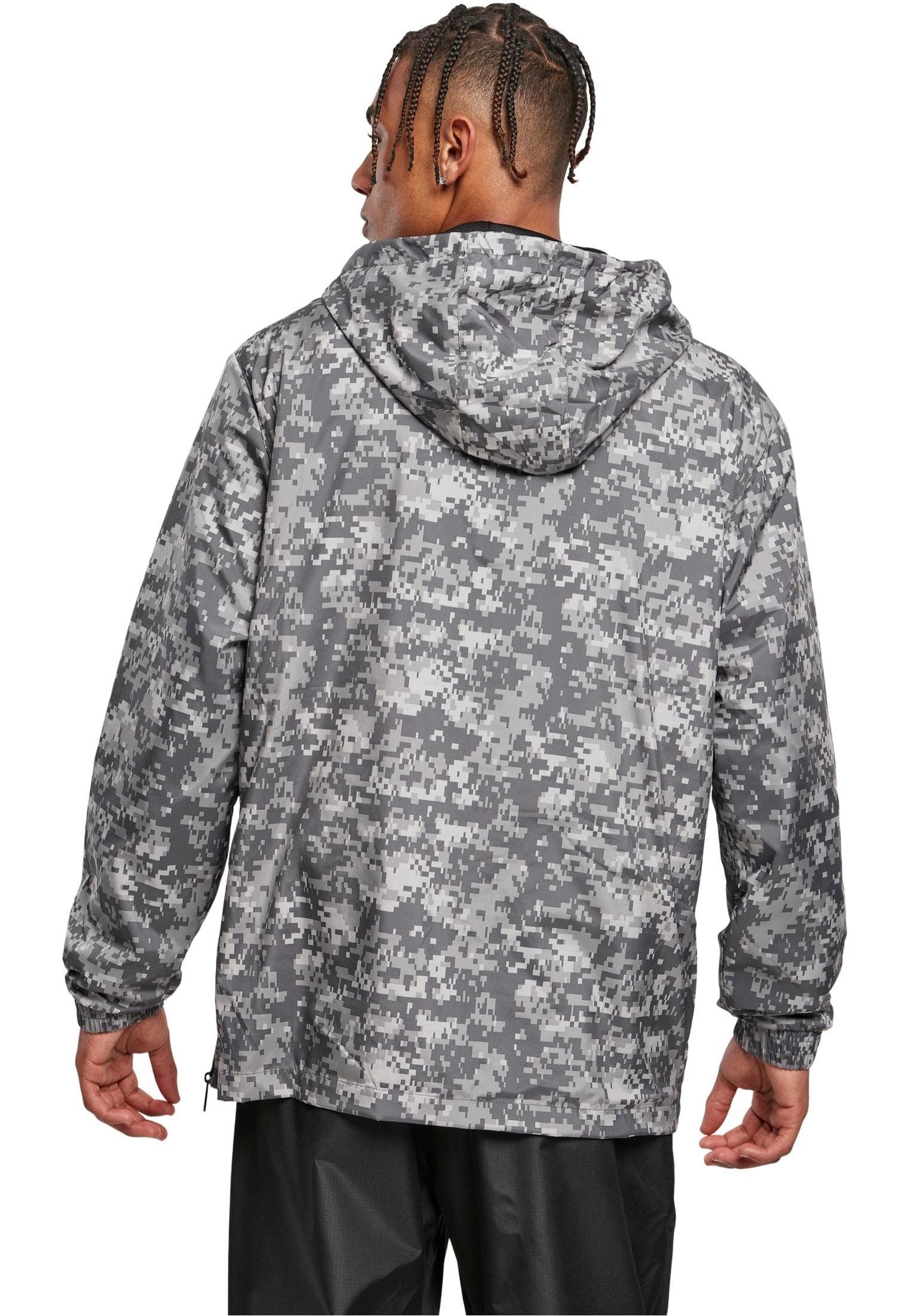 Urban Classics - Commuter Pull Over Dark Digital Camo - Jacket | Men-Image