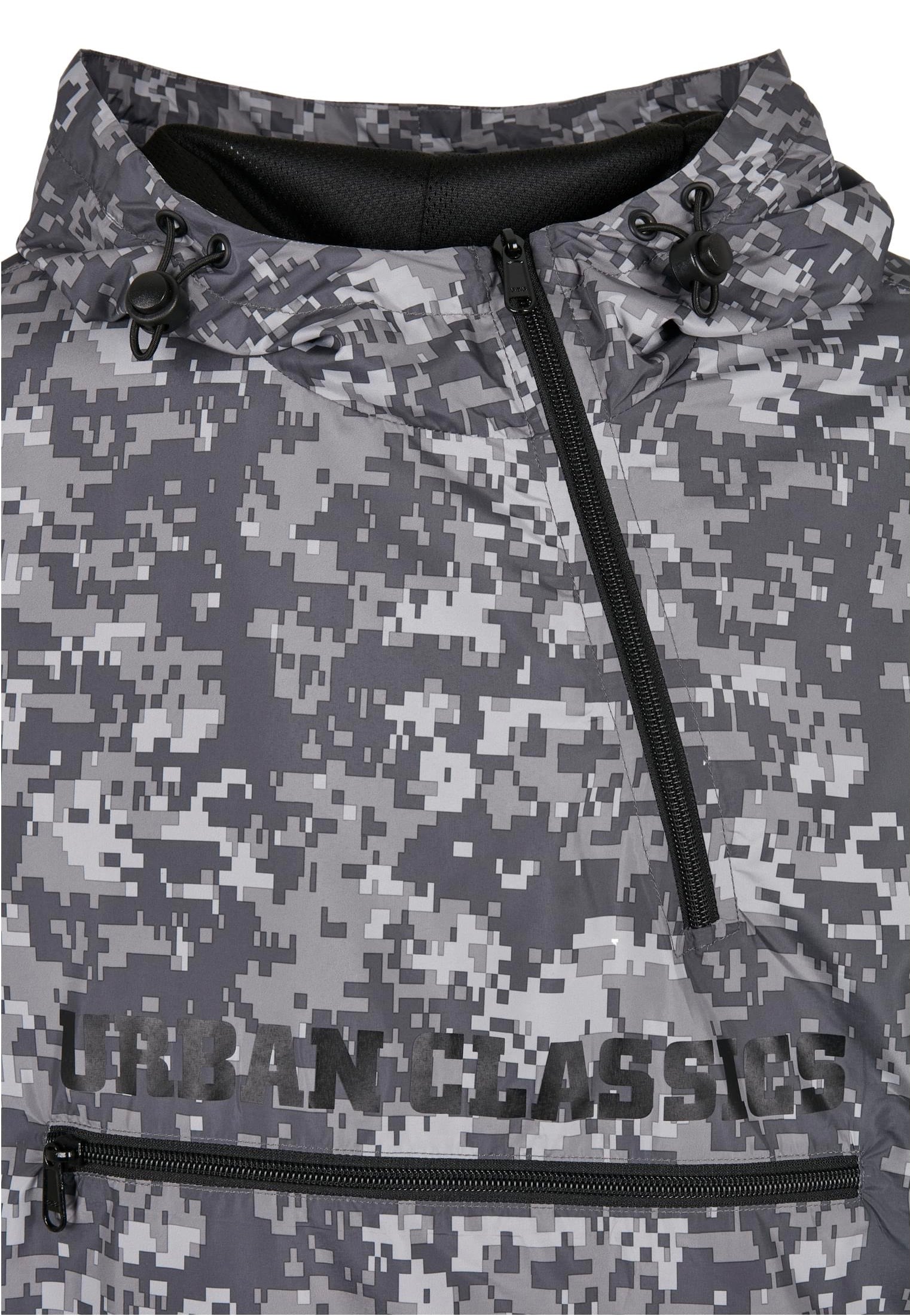 Urban Classics - Commuter Pull Over Dark Digital Camo - Jacket | Men-Image