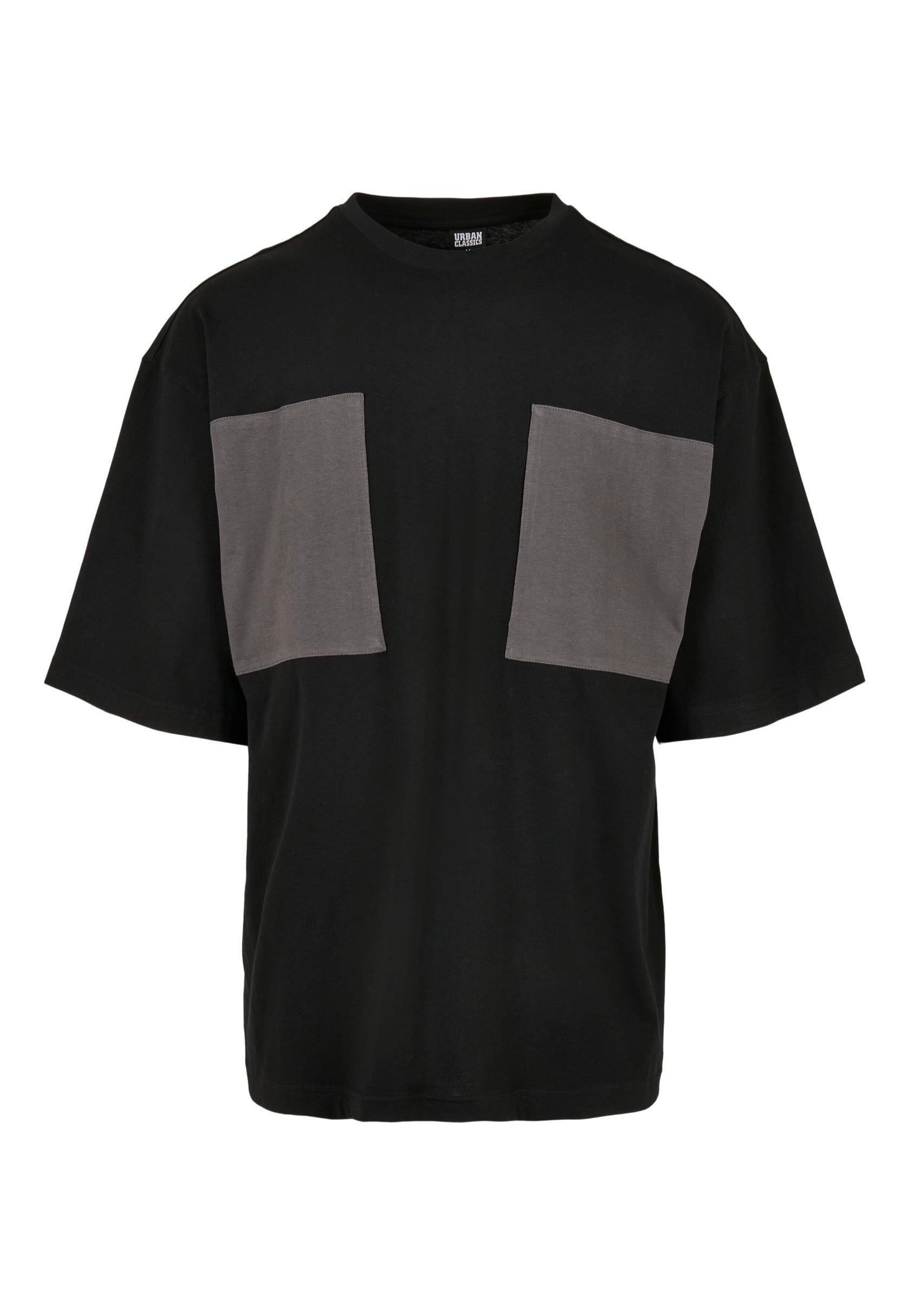 Urban Classics - Big Double Pocket Black/Asphalt - T-Shirt | Men-Image