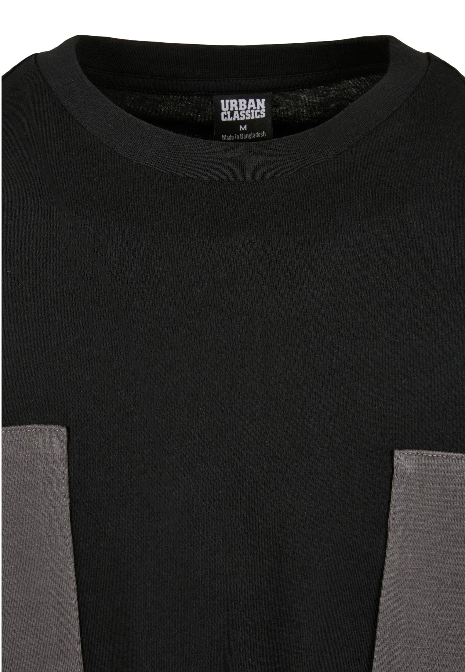 Urban Classics - Big Double Pocket Black/Asphalt - T-Shirt | Men-Image