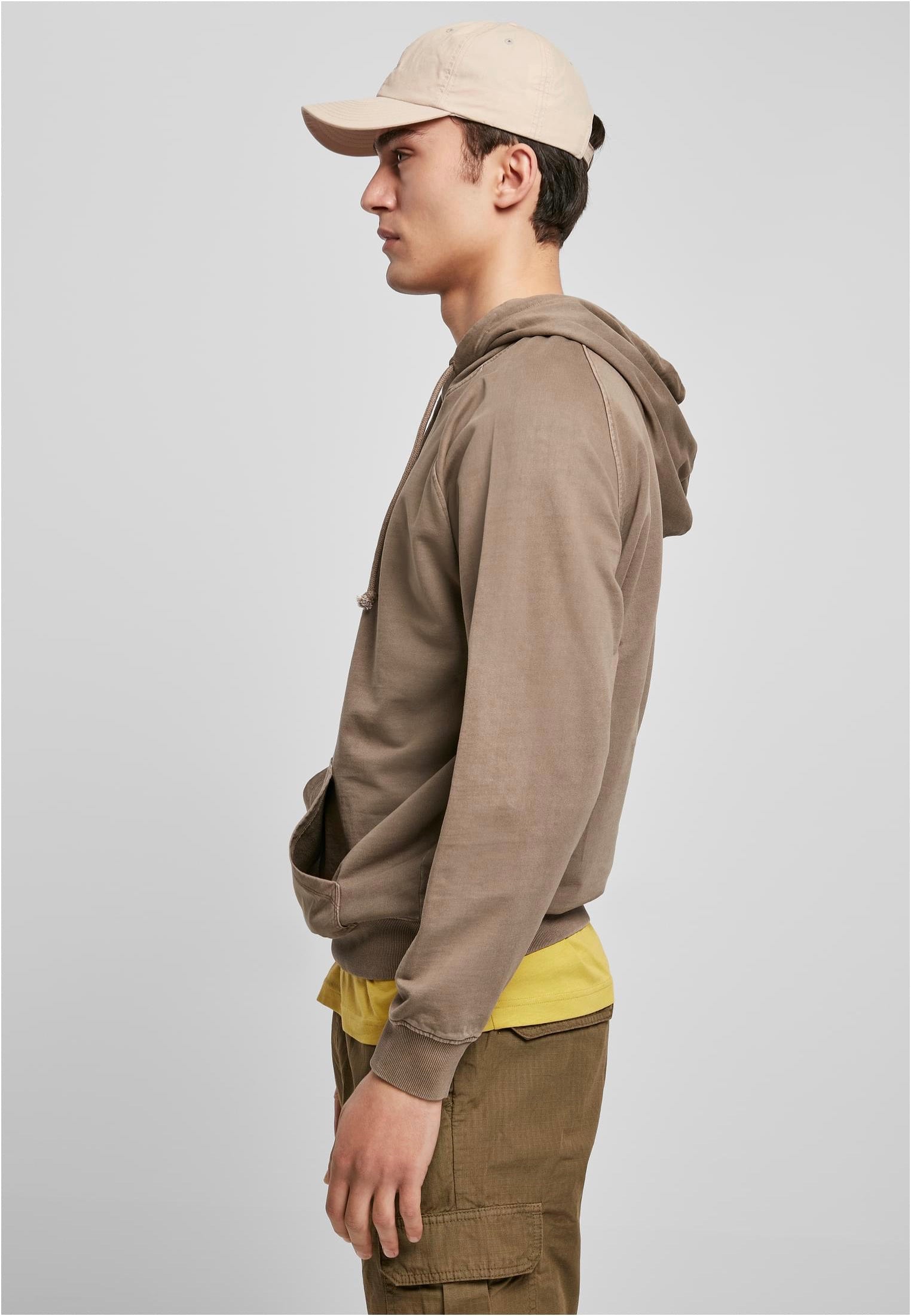 Urban Classics - Overdyed Dark Khaki - Hoodie | Men-Image