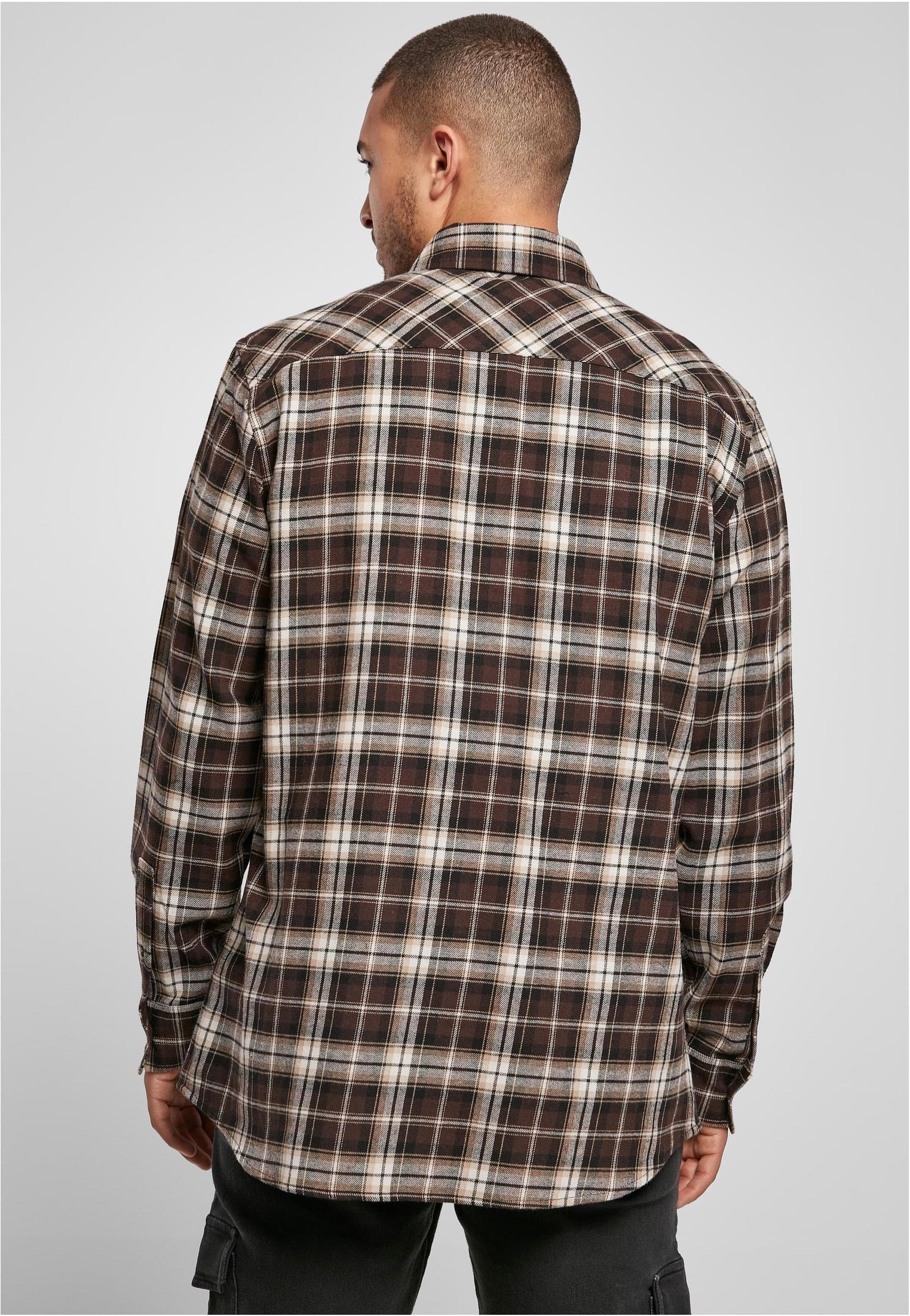 Urban Classics - Checked Roots Dark Ground/Warm Sand - Shirt | Men-Image
