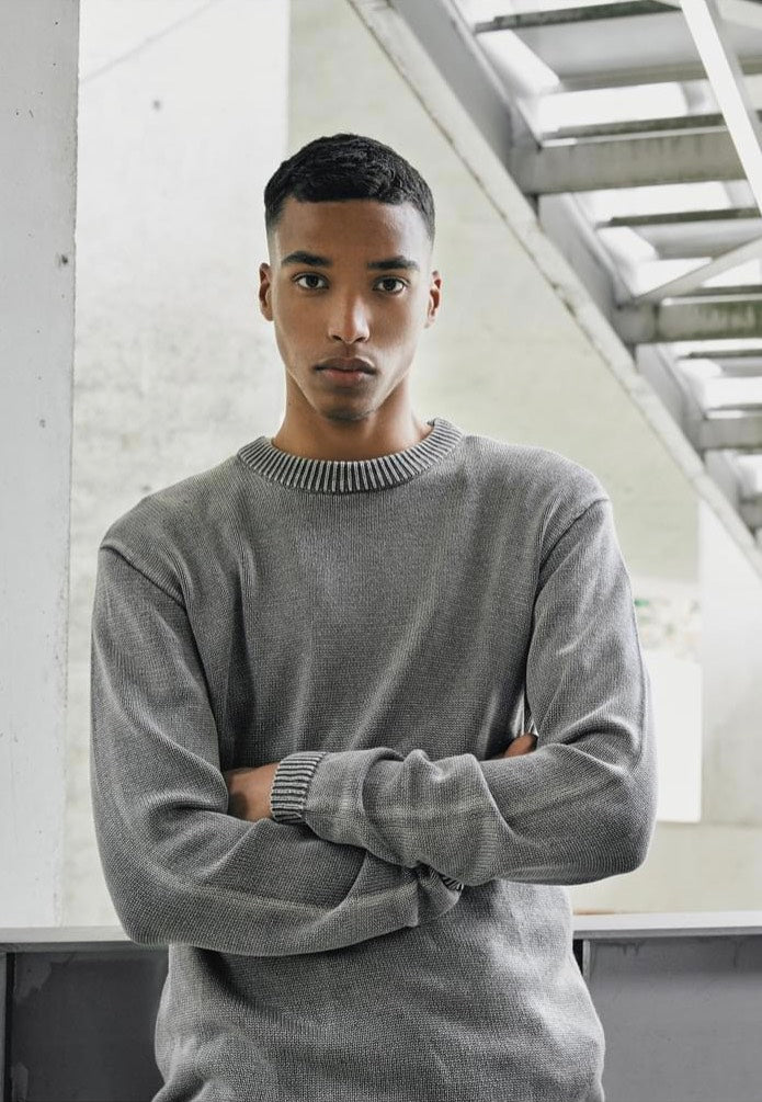 Urban Classics - Washed Asphalt - Pullover | Men-Image