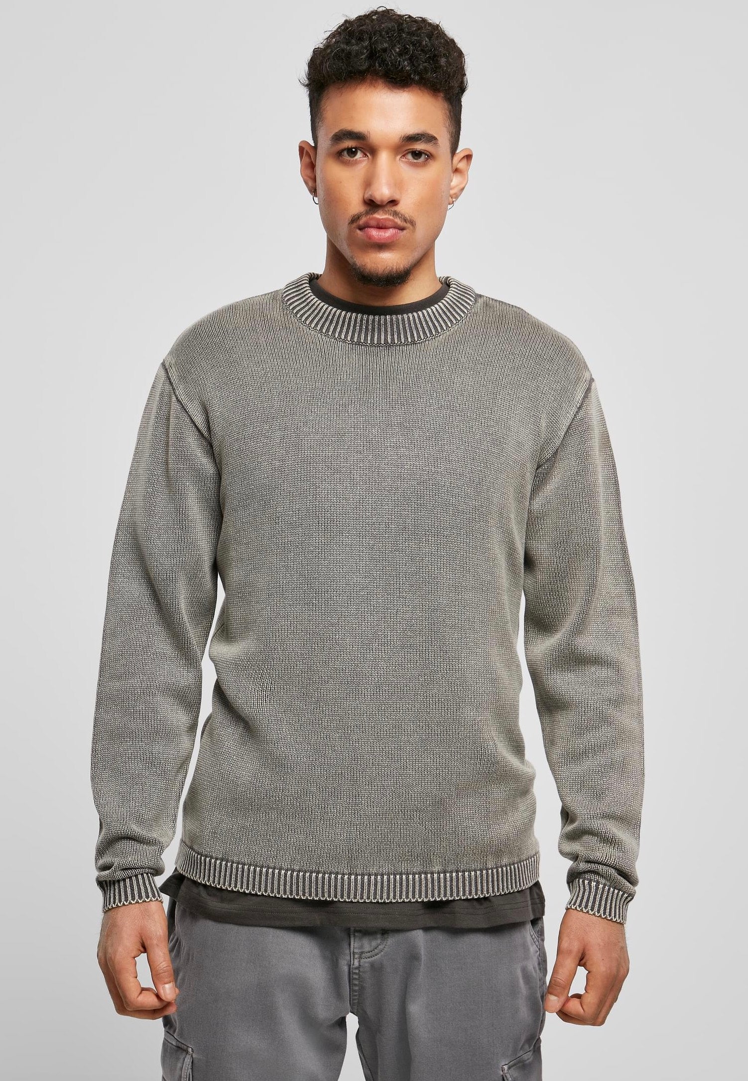 Urban Classics - Washed Asphalt - Pullover | Men-Image
