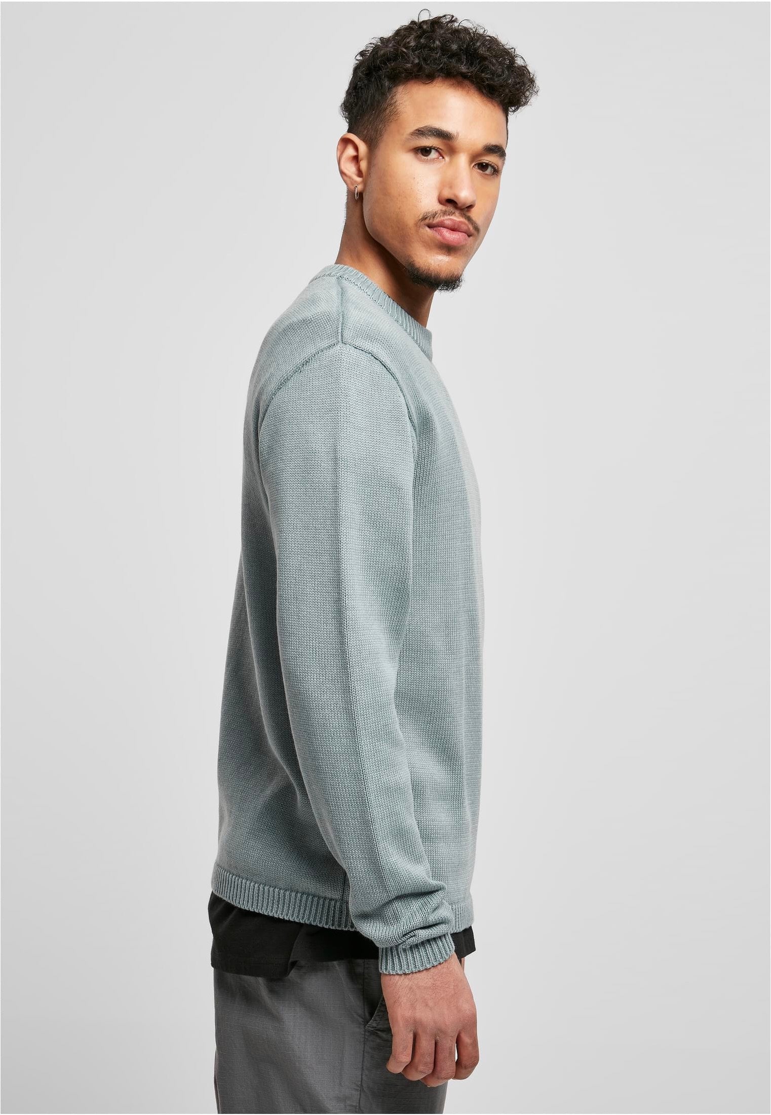 Urban Classics - Washed Dusty Blue - Pullover | Men-Image