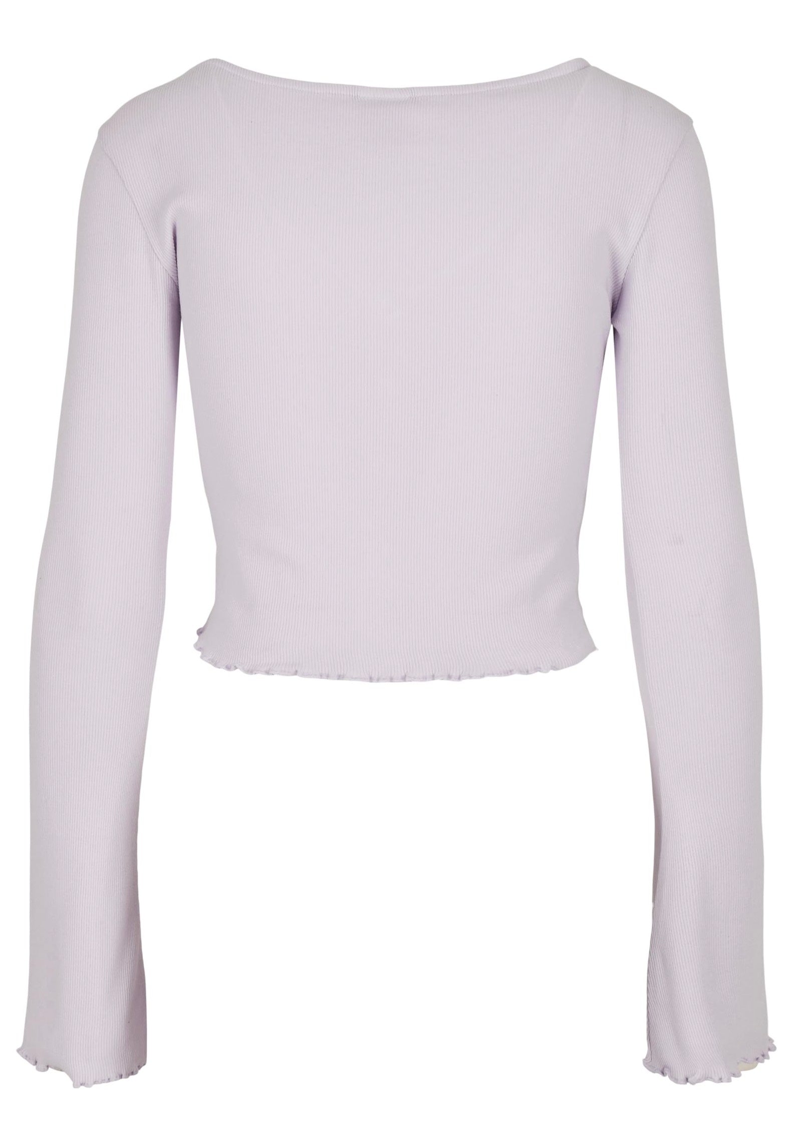 Urban Classics - Ladies Cropped Rib Soft Lilac - Cardigan | Women-Image