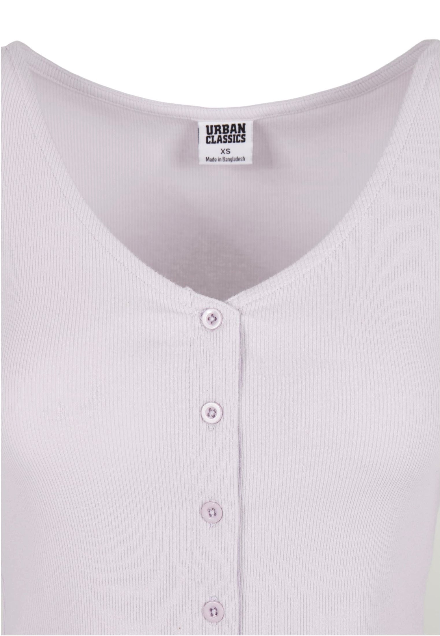 Urban Classics - Ladies Cropped Rib Soft Lilac - Cardigan | Women-Image