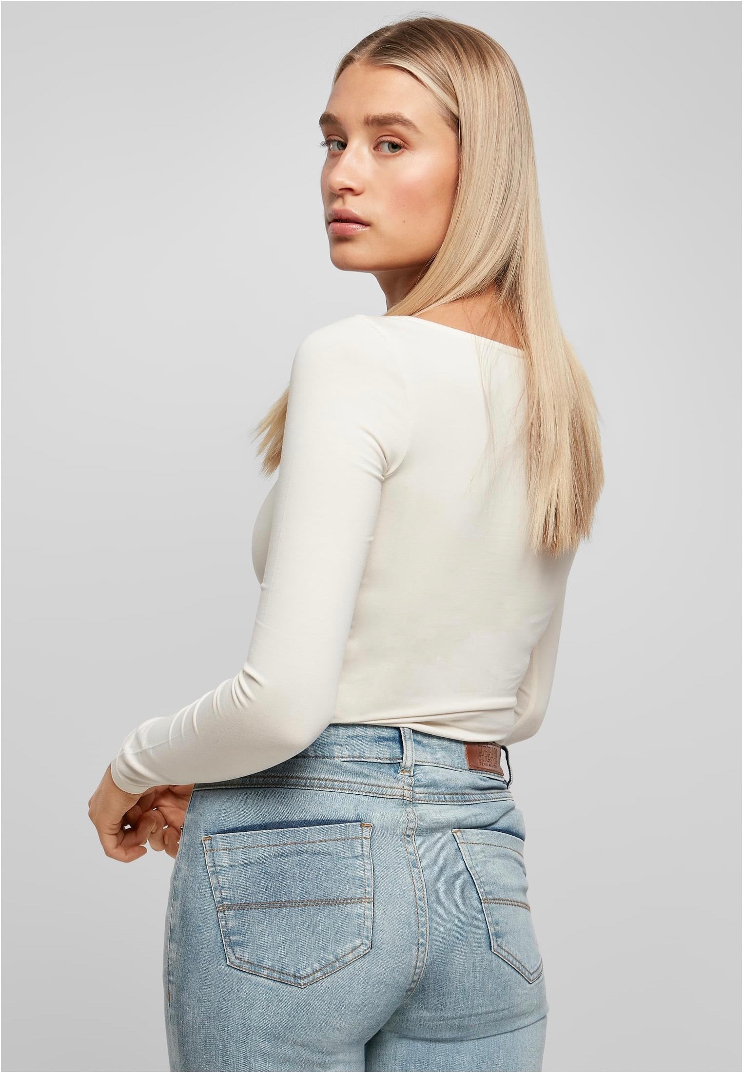 Urban Classics - Organic Longsleeve White Sand - Body | Women-Image
