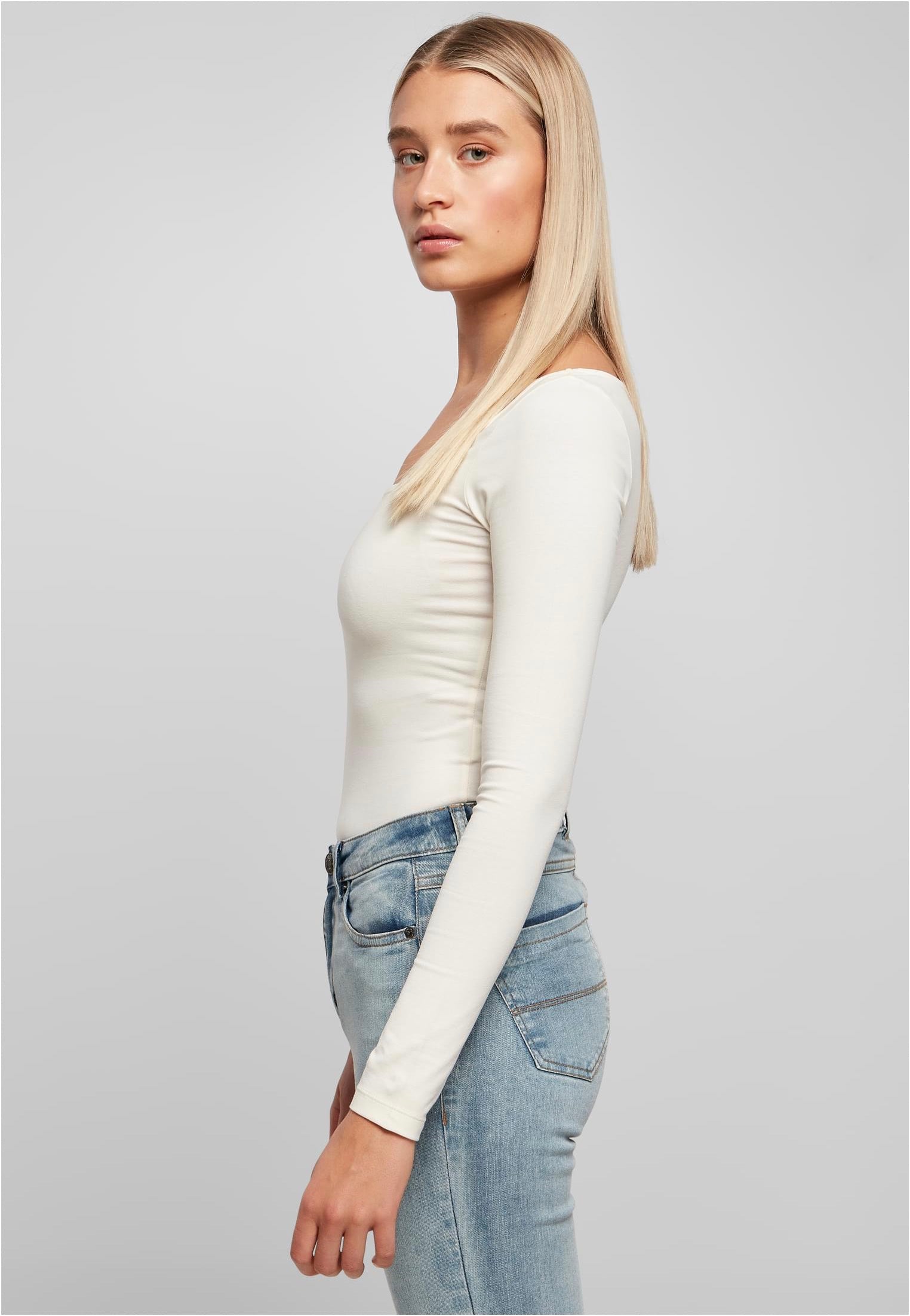 Urban Classics - Organic Longsleeve White Sand - Body | Women-Image