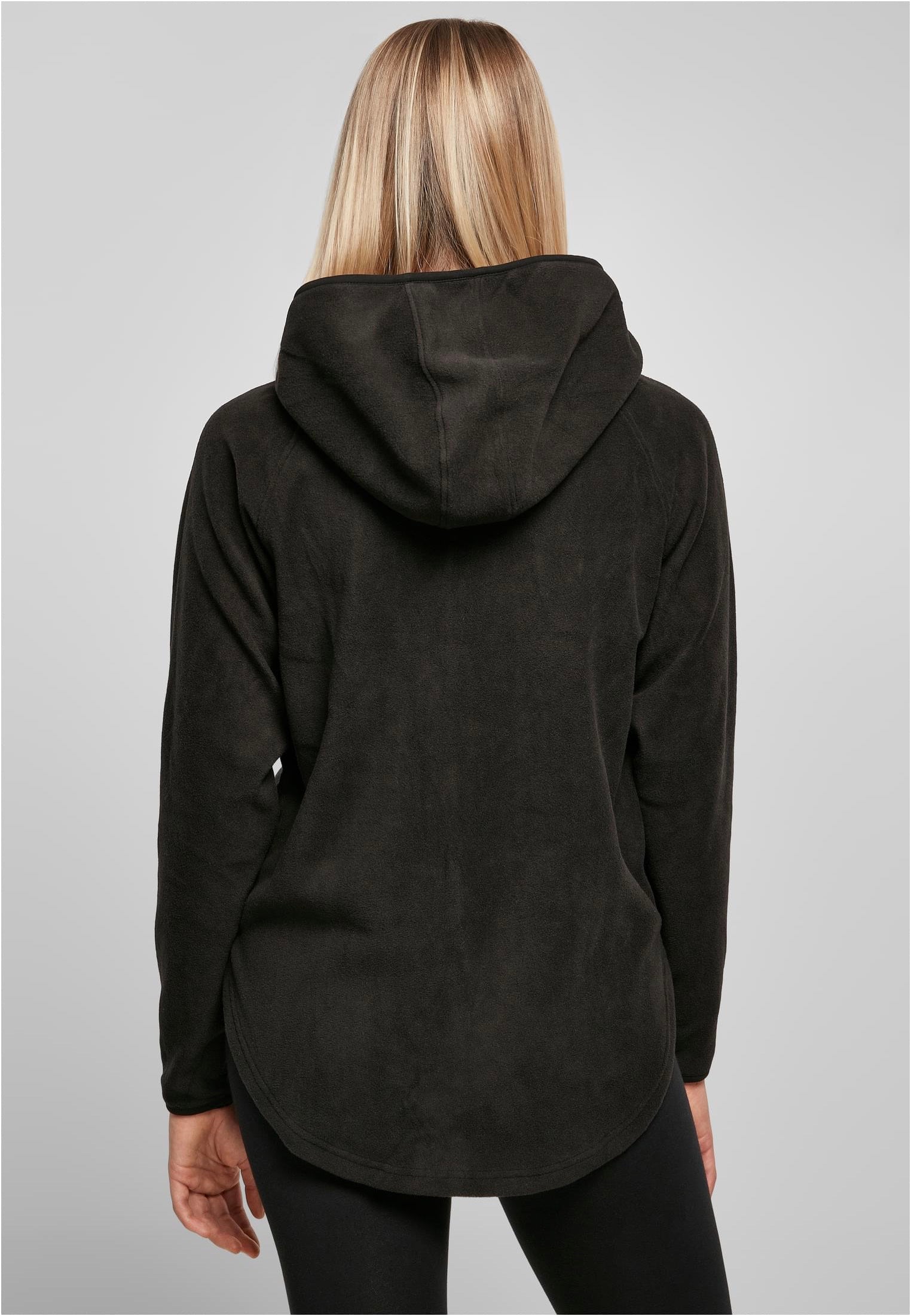 Urban Classics - Polar Fleece Pull Over Black - Hoodie | Women-Image