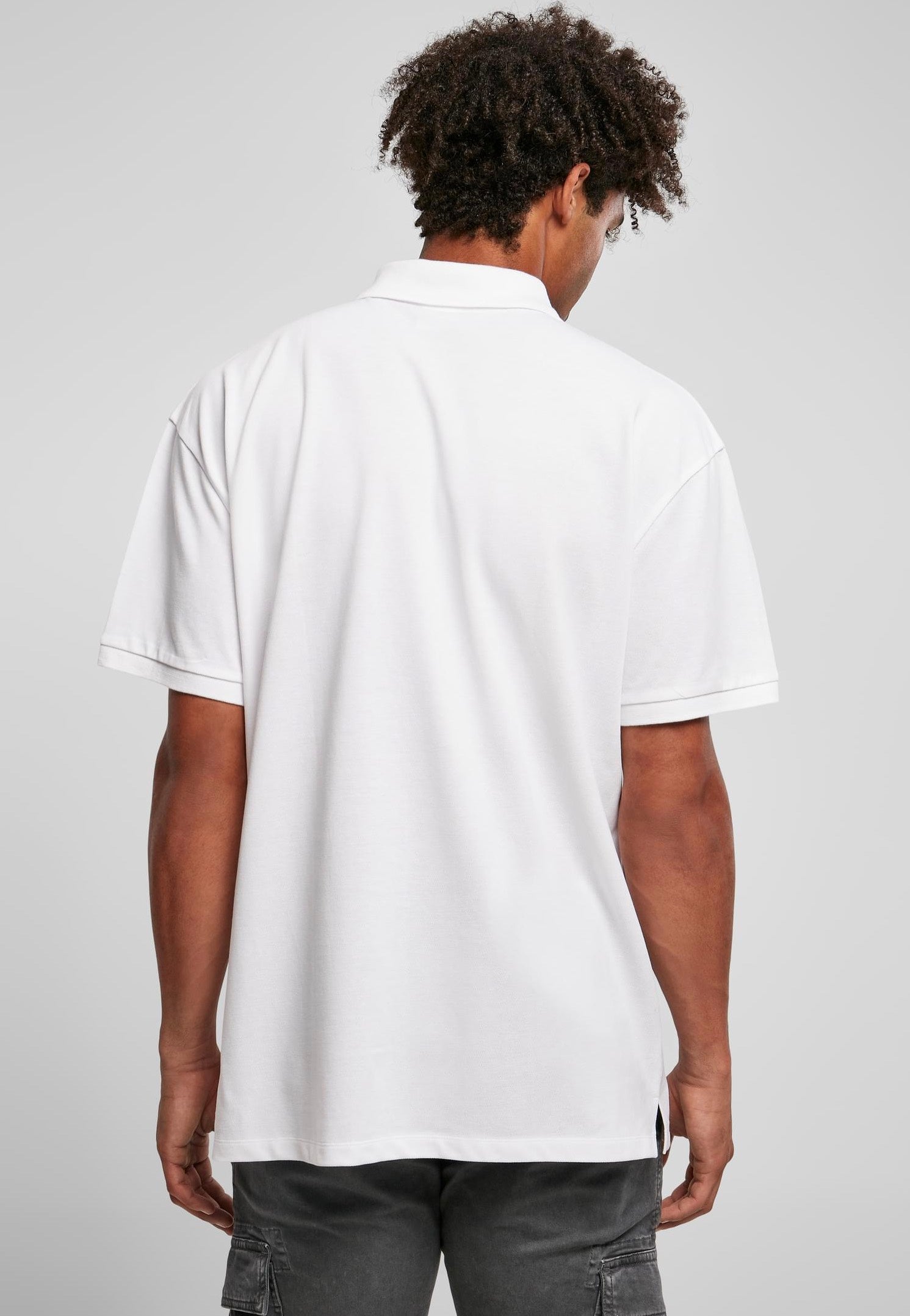 Urban Classics - Oversized White - Polo | Men-Image