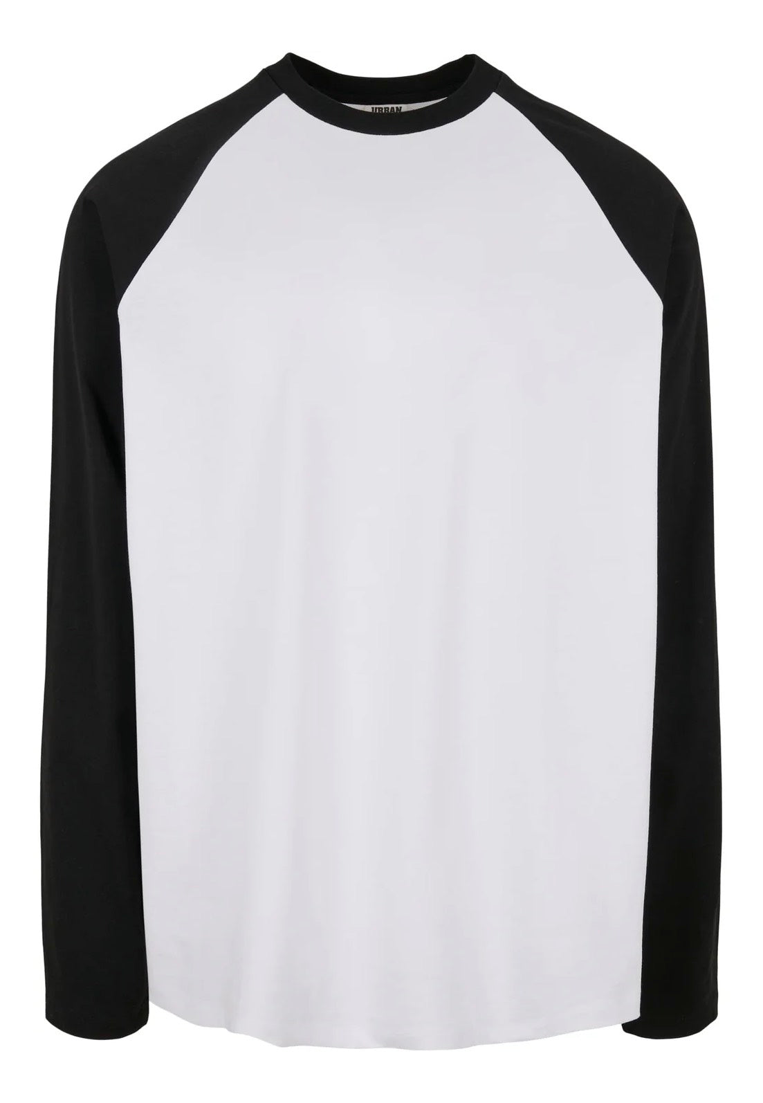 Urban Classics - Organic Oversized Raglan White/Black - Longsleeve | Men-Image