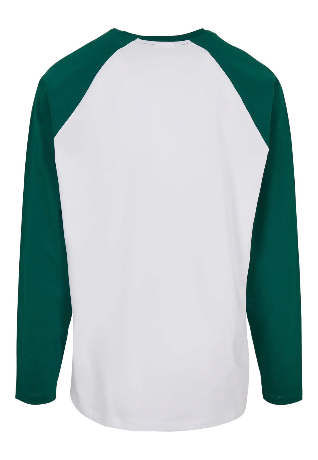 Urban Classics - Organic Oversized Raglan White/Green - Longsleeve | Men-Image