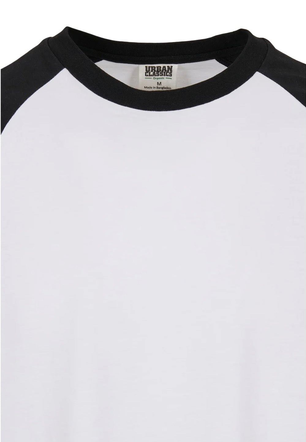 Urban Classics - Organic Oversized Raglan White/Black - Longsleeve | Men-Image