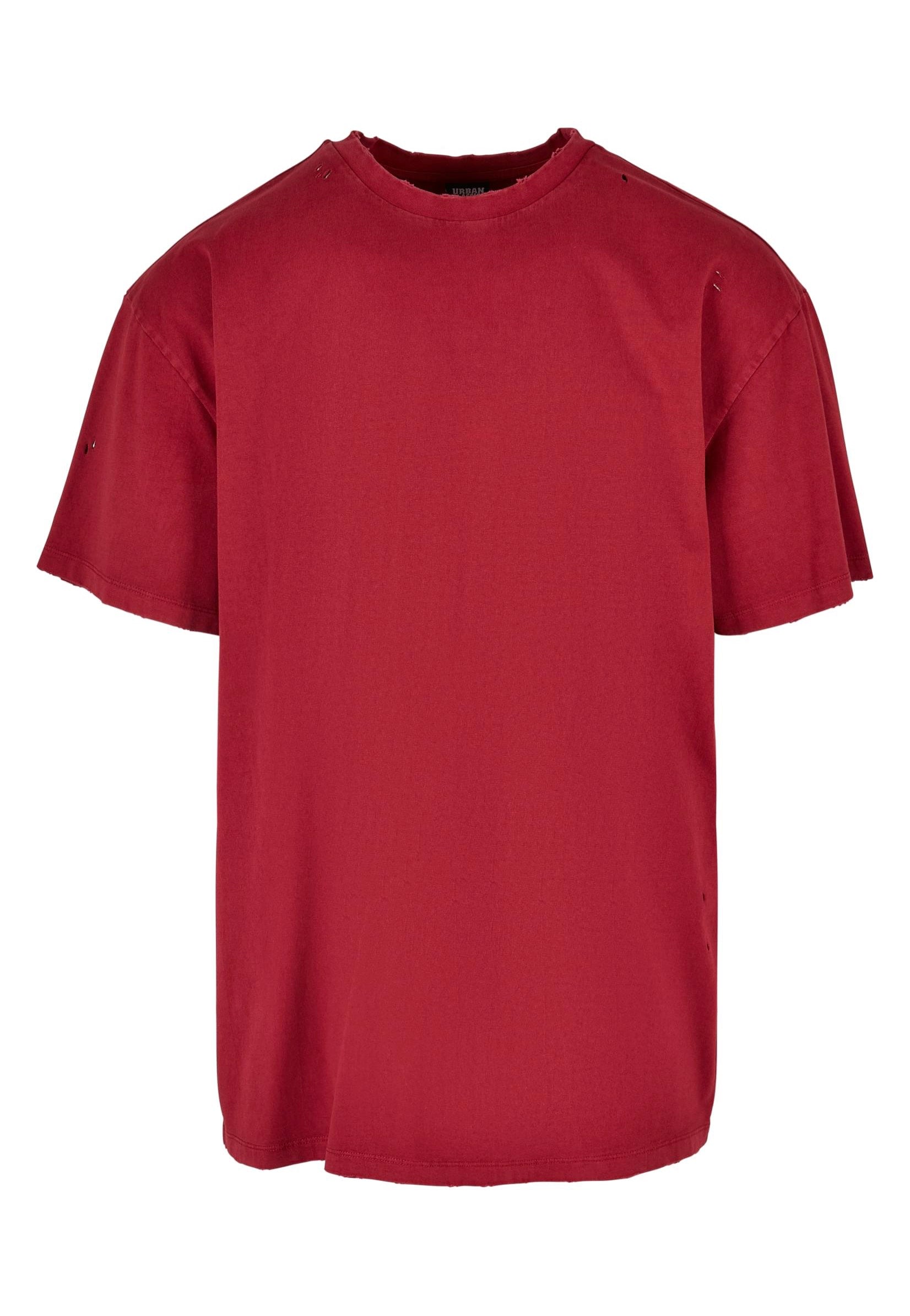 Urban Classics - Oversized Distressed Brickred - T-Shirt | Men-Image