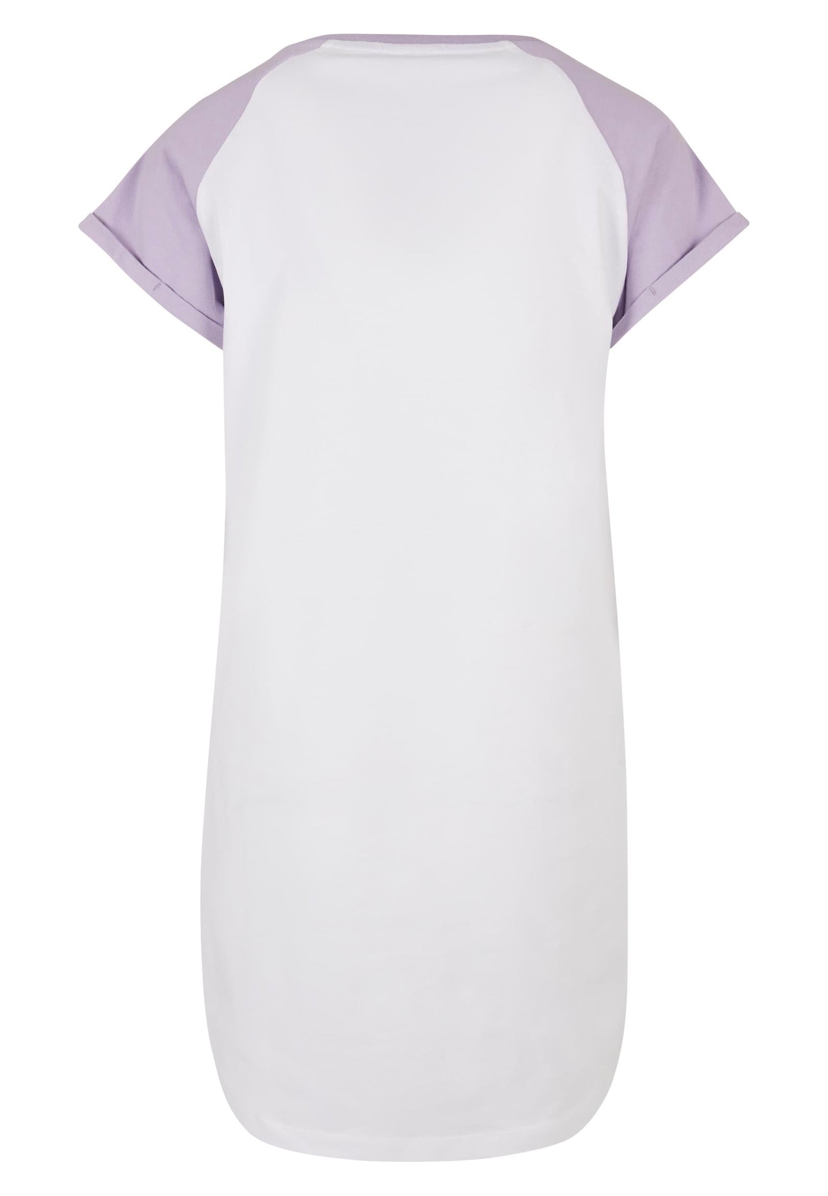 Urban Classics - Ladies Contrast Raglan Tee White/Lilac - Dress | Women-Image