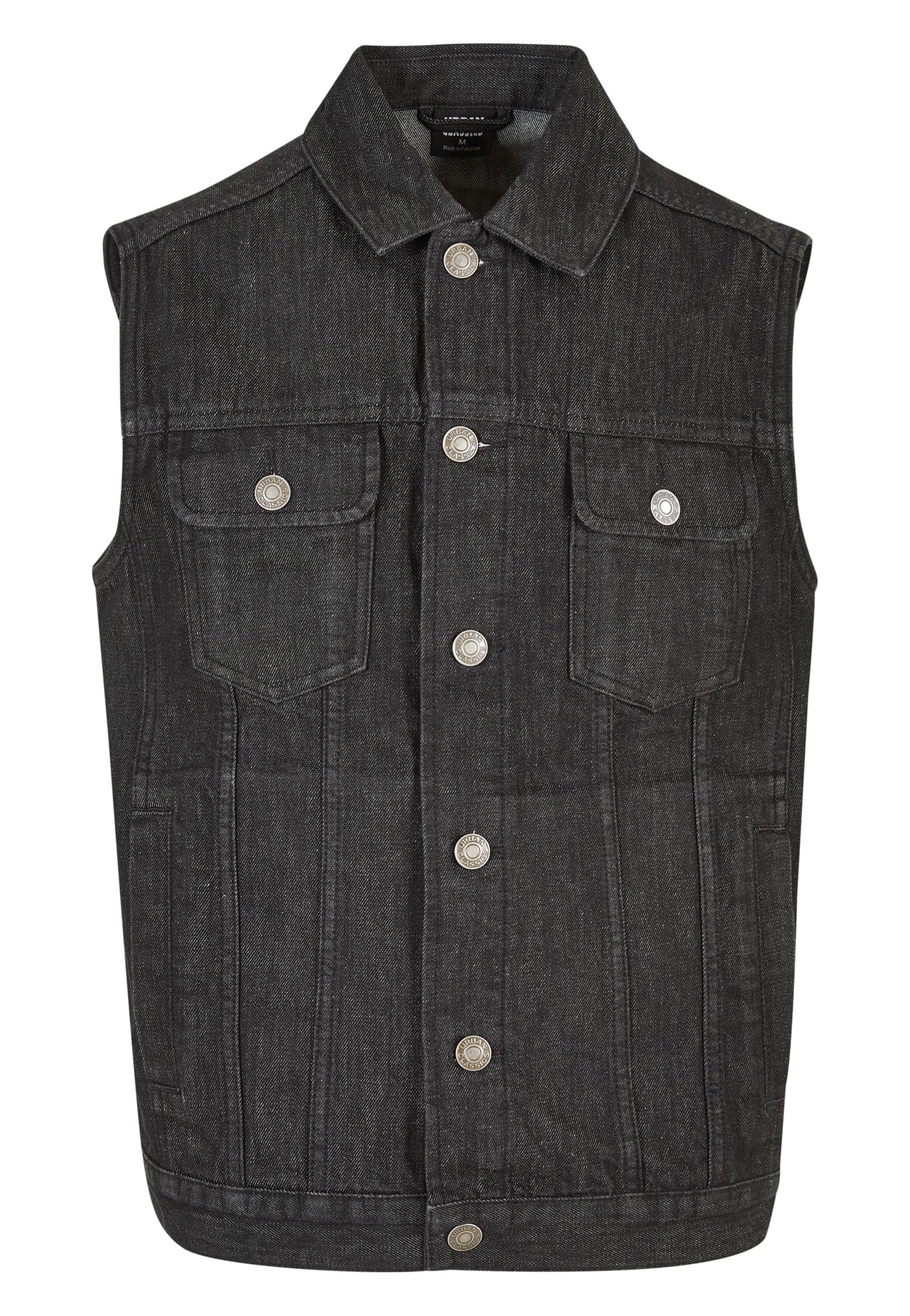 Urban Classics - Denim Black Washed - Jeans Vest | Women-Image