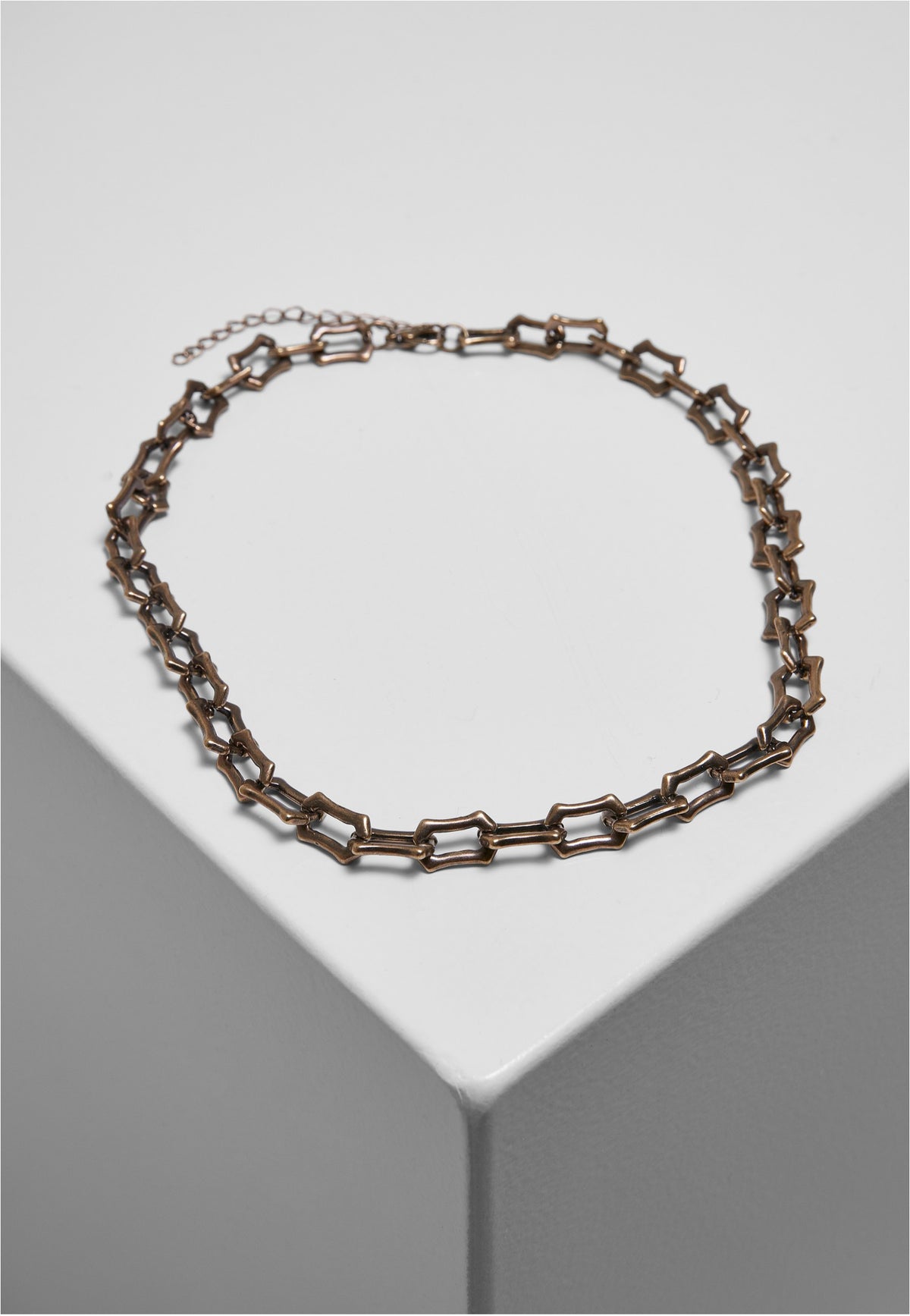 Urban Classics Chunky Chain Antiquebrass Náhrdelník | Neutral-Image