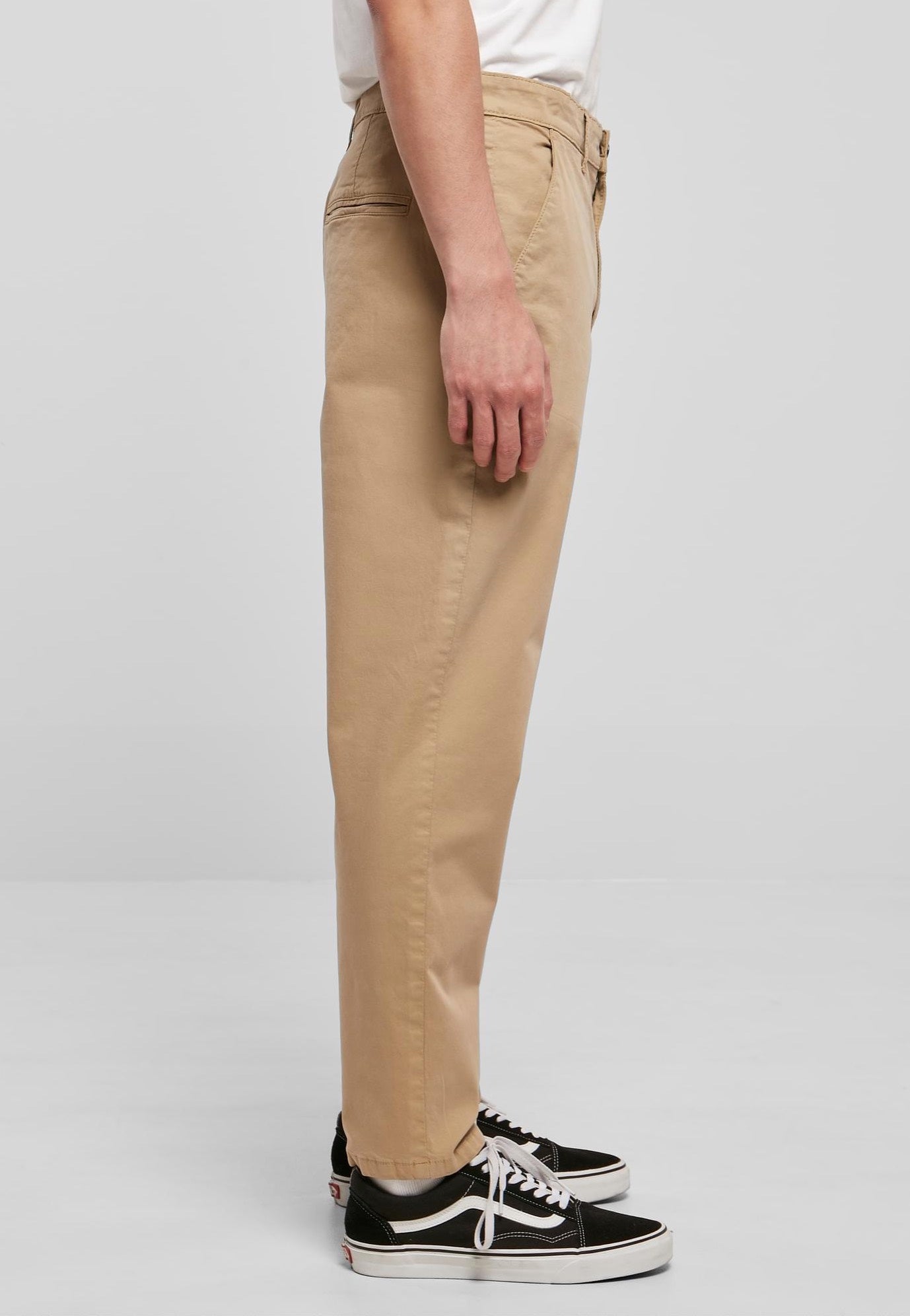 Urban Classics - Cropped Chino Unionbeige - Pants | Men-Image