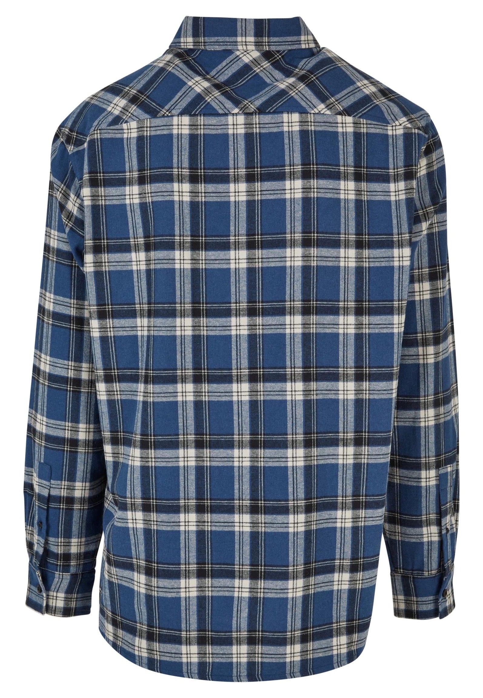Urban Classics - Lake Check Darkblue/Whitesand - Shirt | Men-Image