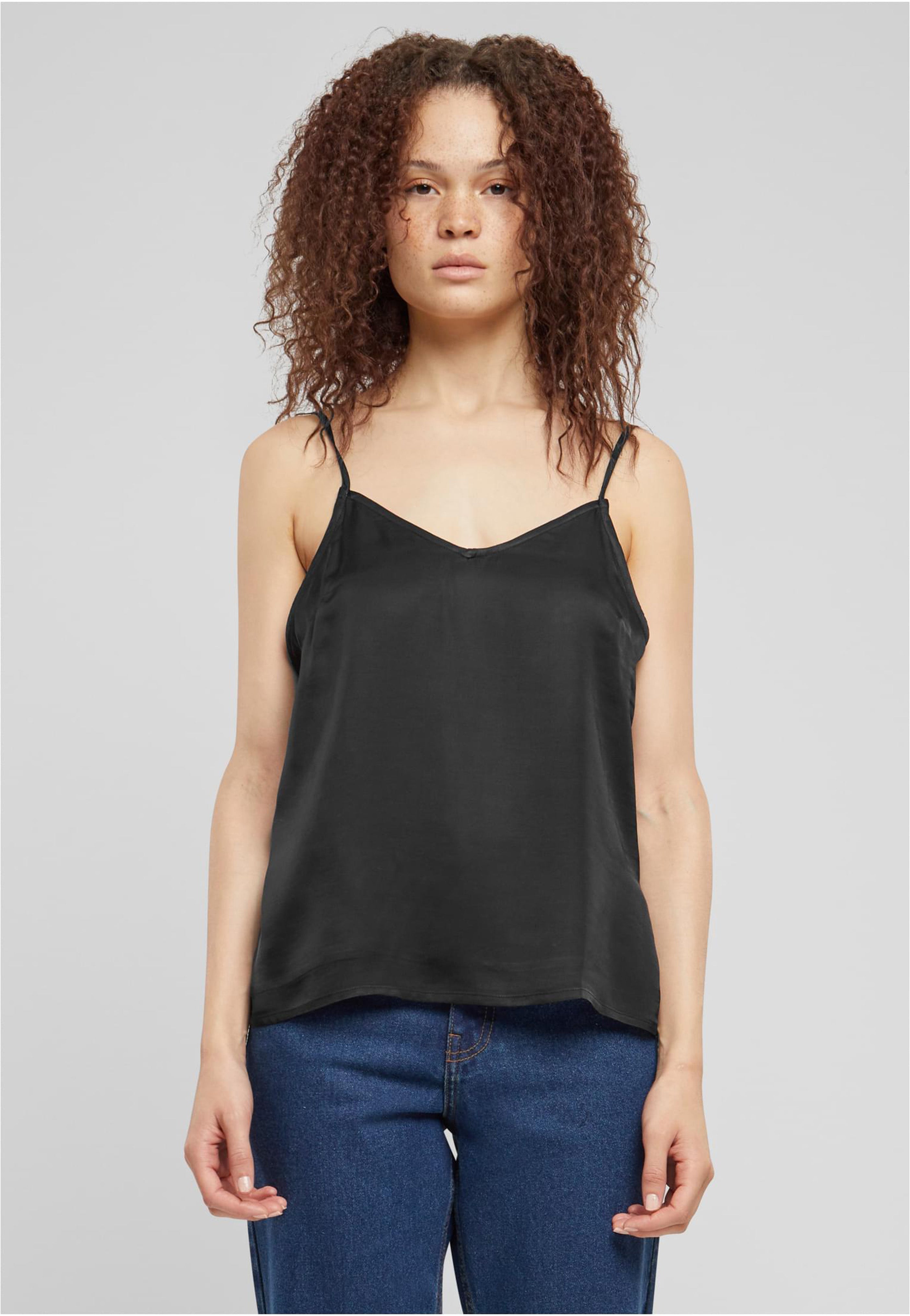 Urban Classics - Ladies Viscose Satin Slip Black - Top | Women-Image