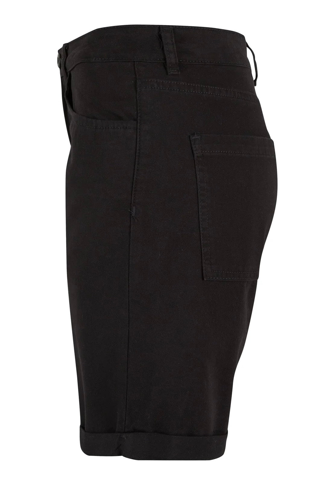 Urban Classics - Ladies Organic Cotton Bermuda Black - Shorts | Women-Image