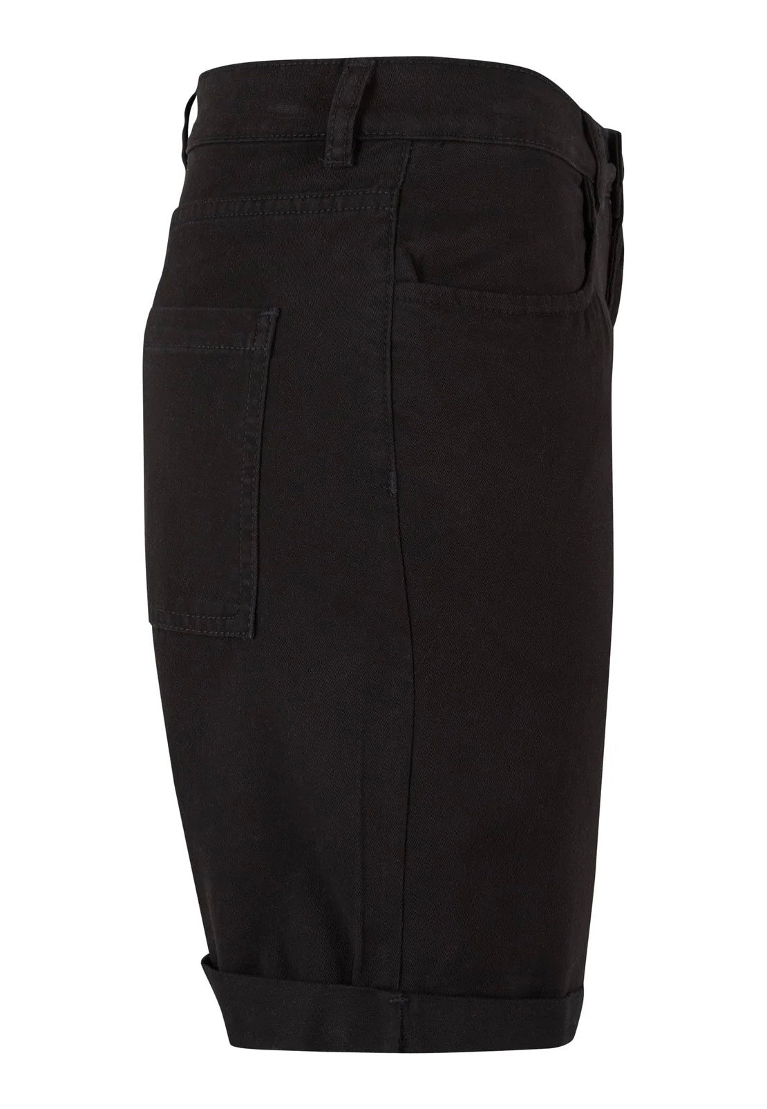 Urban Classics - Ladies Organic Cotton Bermuda Black - Shorts | Women-Image