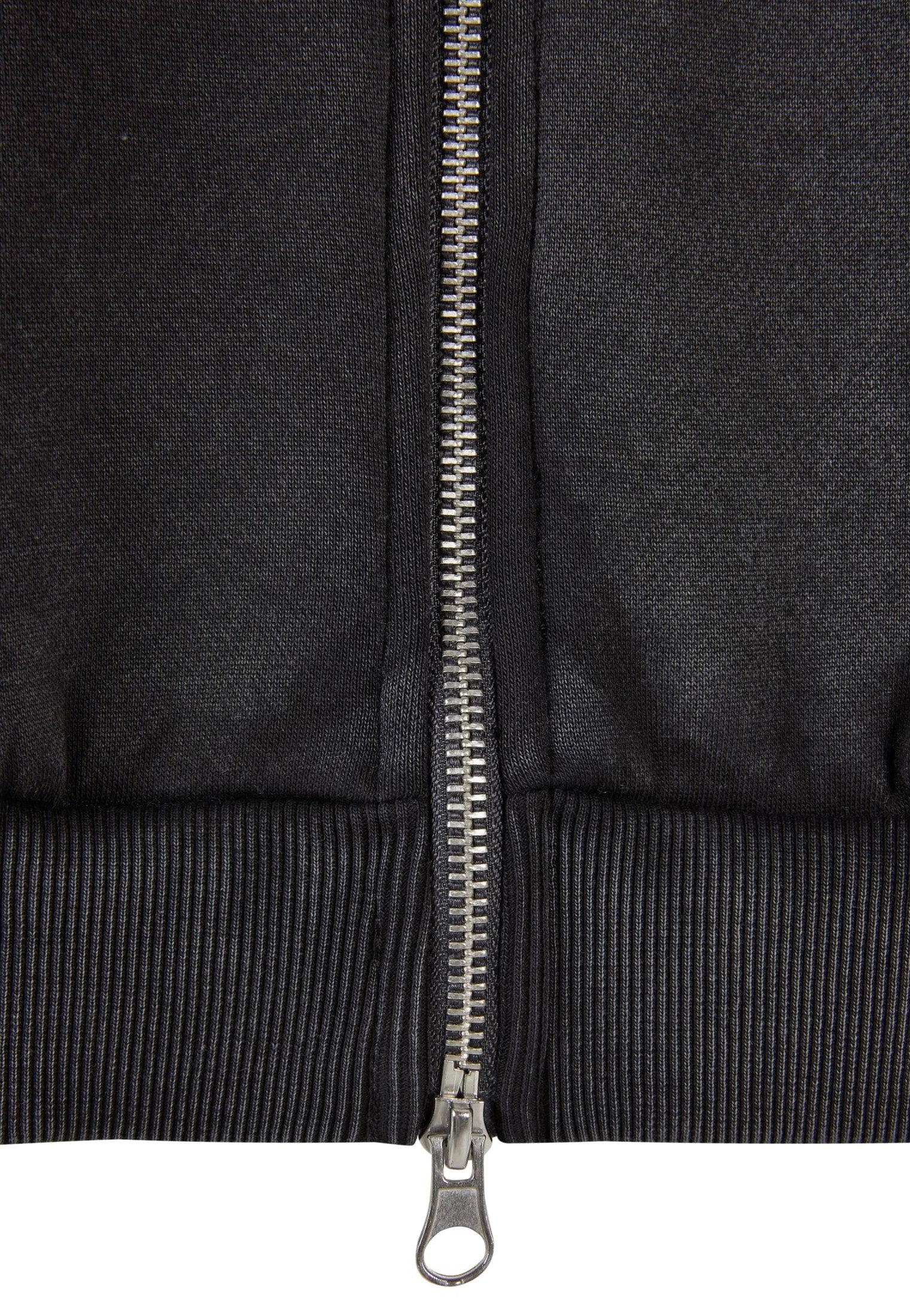 Urban Classics - Heavy Sand Washed 90's Black - Zipper | Men-Image
