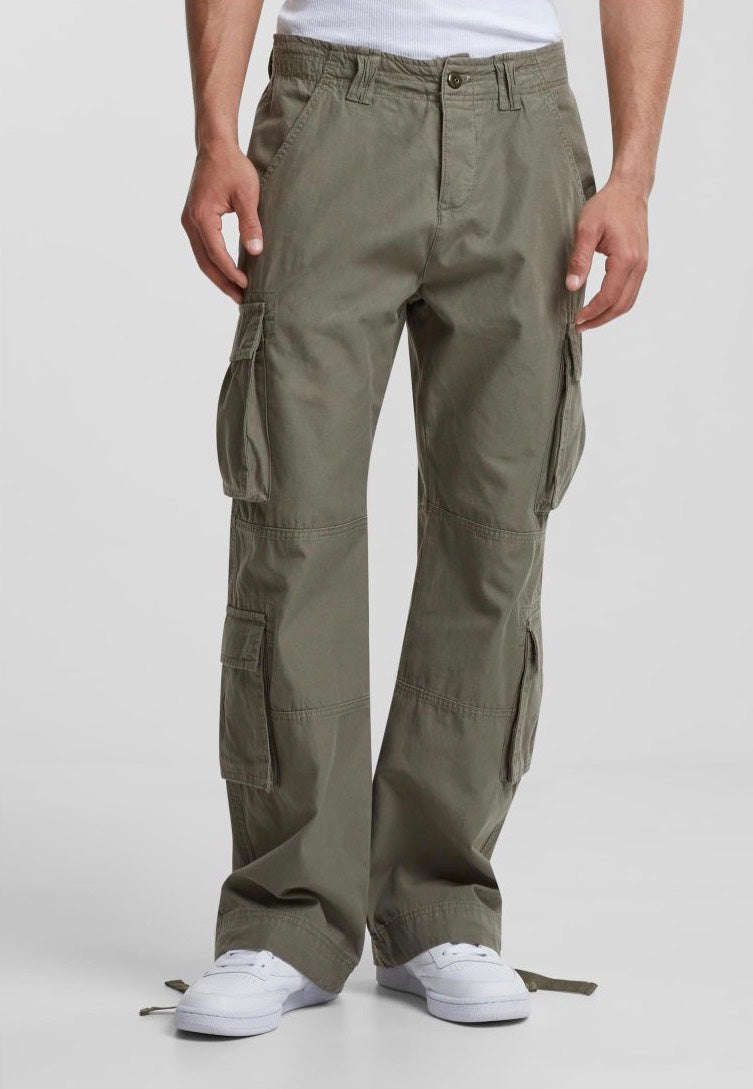 Urban Classics - Double Cargo Olive - Pants | Men-Image