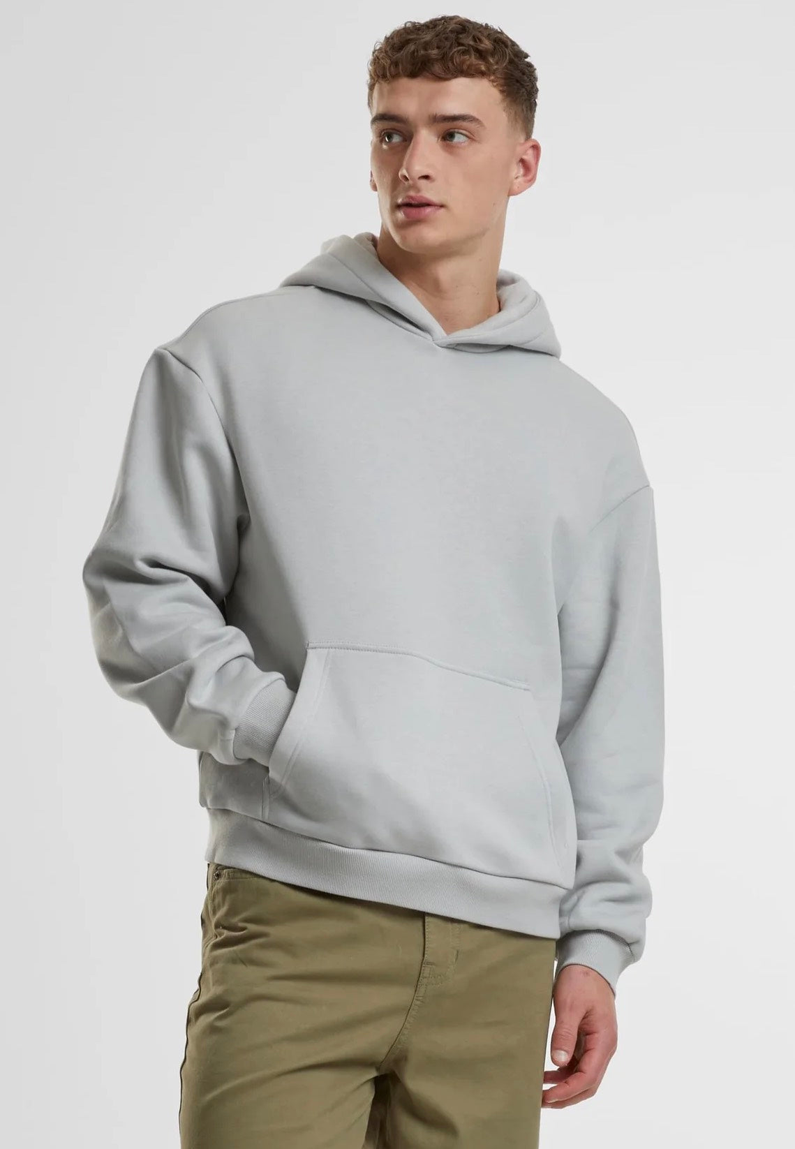 Urban Classics - Fluffy Lightasphalt - Hoodie | Men-Image
