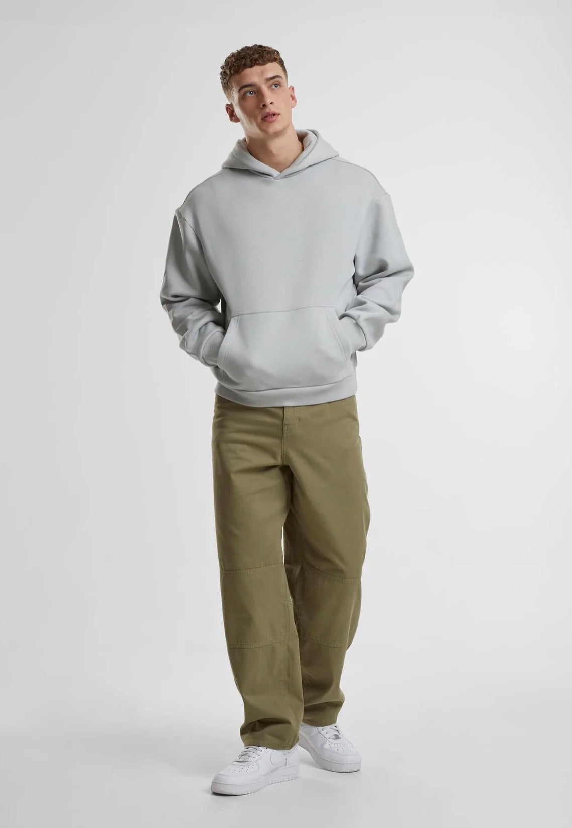 Urban Classics - Fluffy Lightasphalt - Hoodie | Men-Image