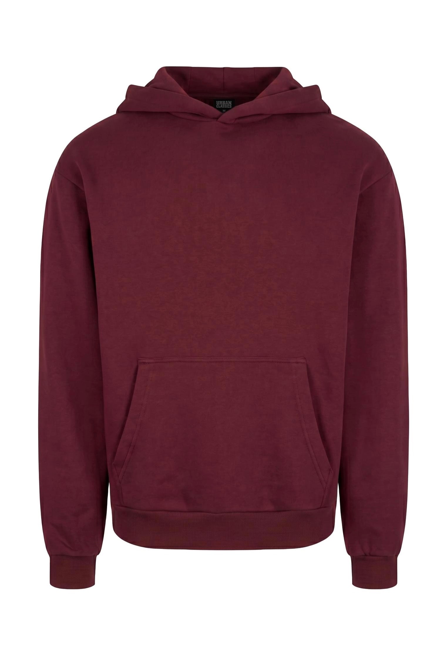 Urban Classics Fluffy Burgundy Sudadera | Men-Image