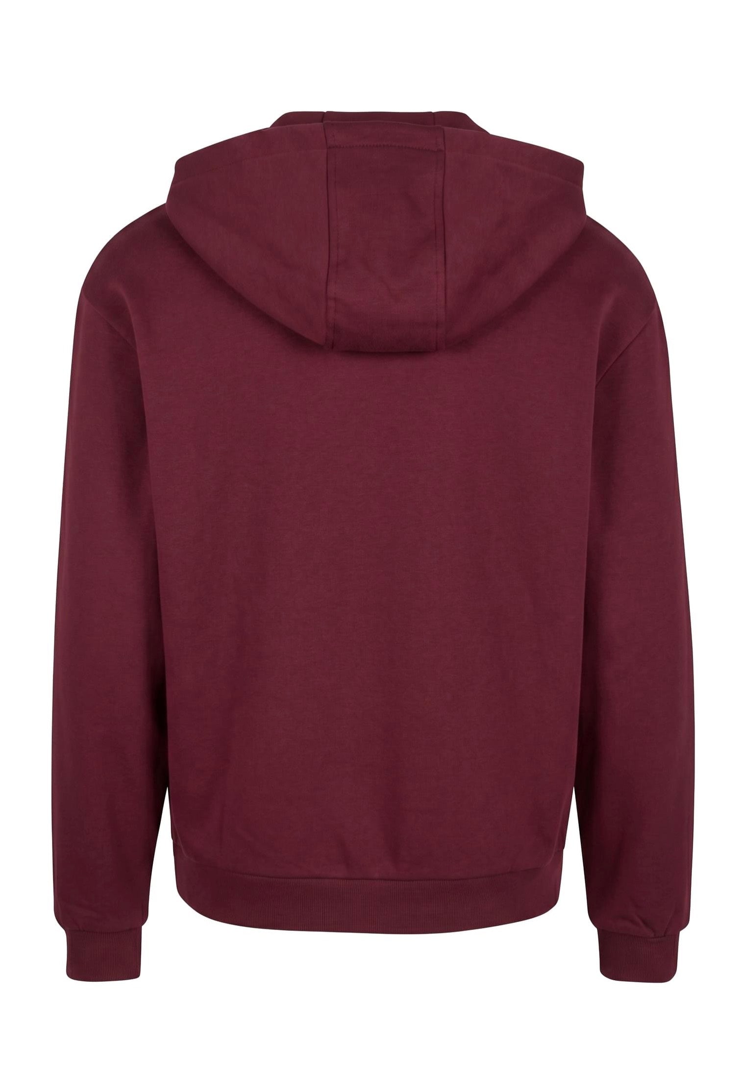 Urban Classics Fluffy Burgundy Sudadera | Men-Image