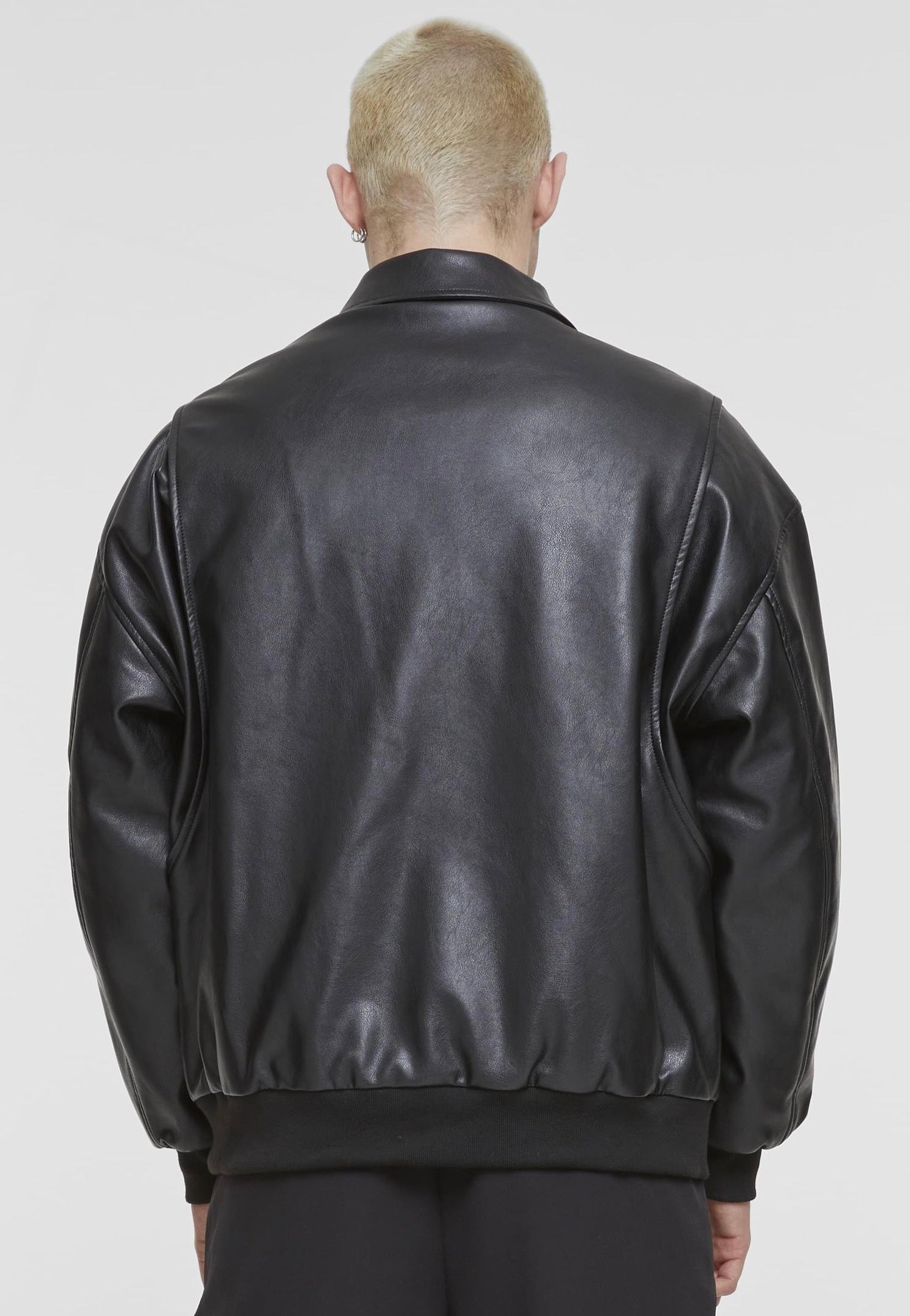 Urban Classics - Synthetic Leather Black - Leather Jacket | Impericon