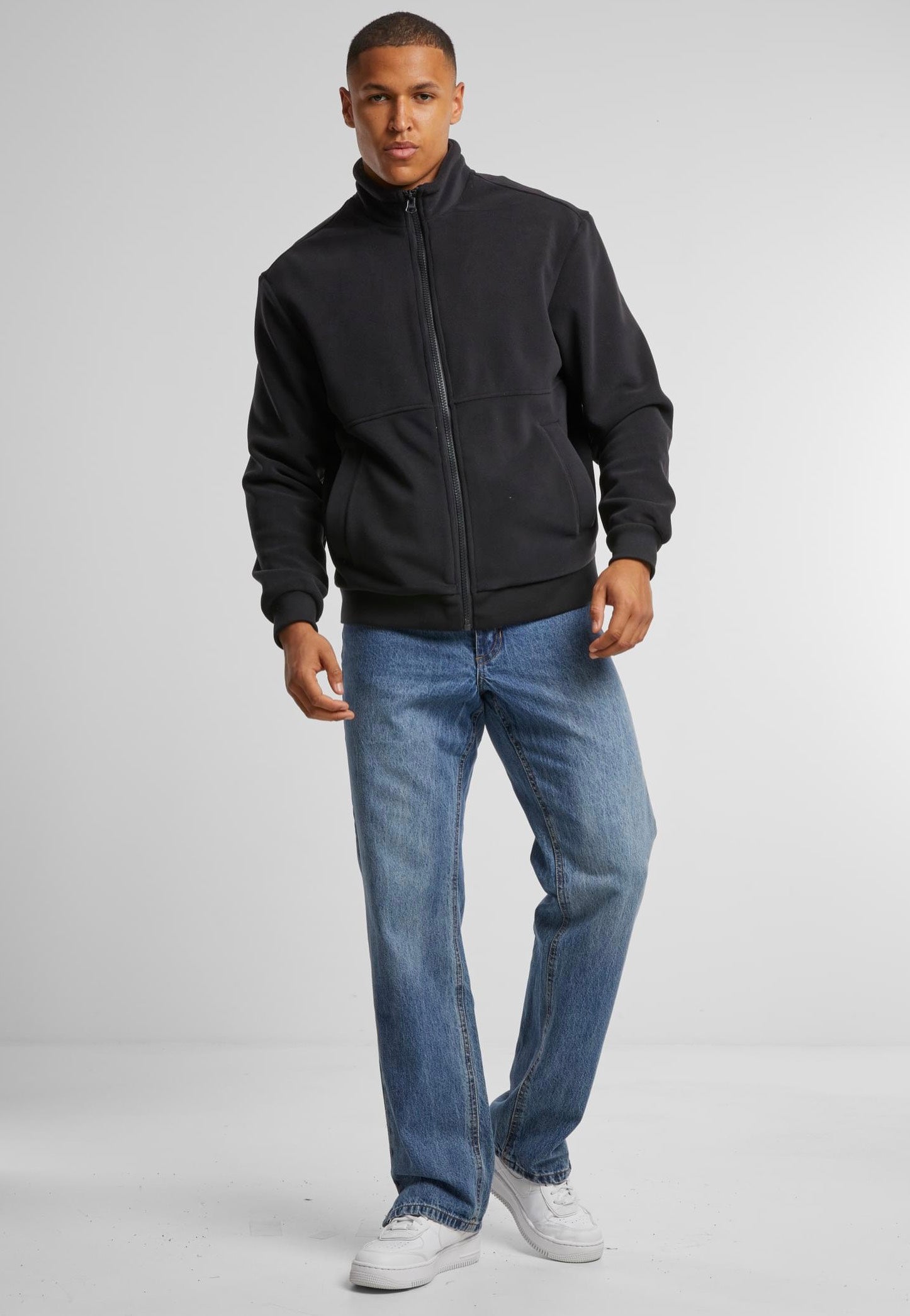 Veste Polaire Urban Classics - Design Colour Block - Légère, Chaude, Respirante - Pour Printemps, Automne, Ville Et Plein Air - 12