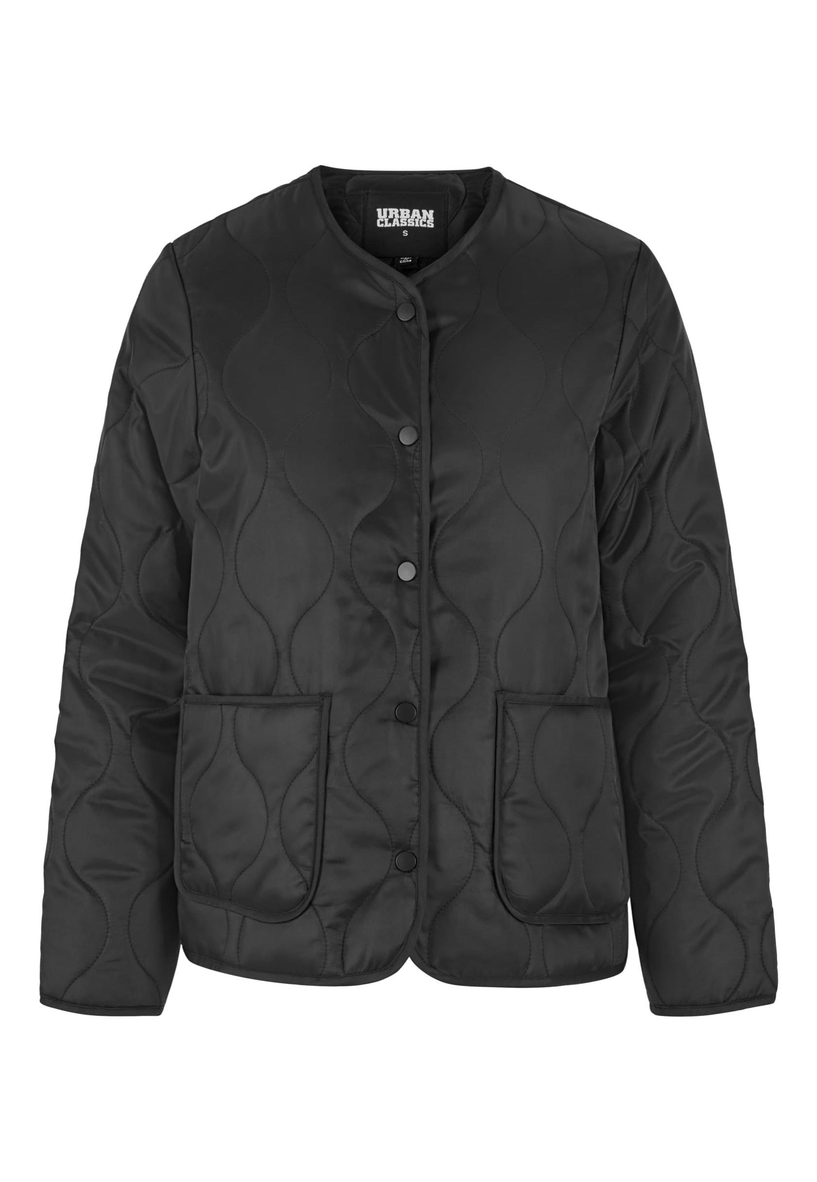 Urban Classics - Ladies Quilted Black - Jacket | Women-Image