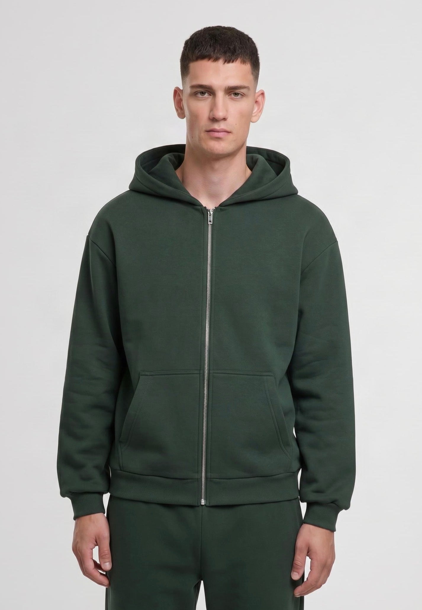 Urban Classics Fluffy Forest Zipper | Men-Image