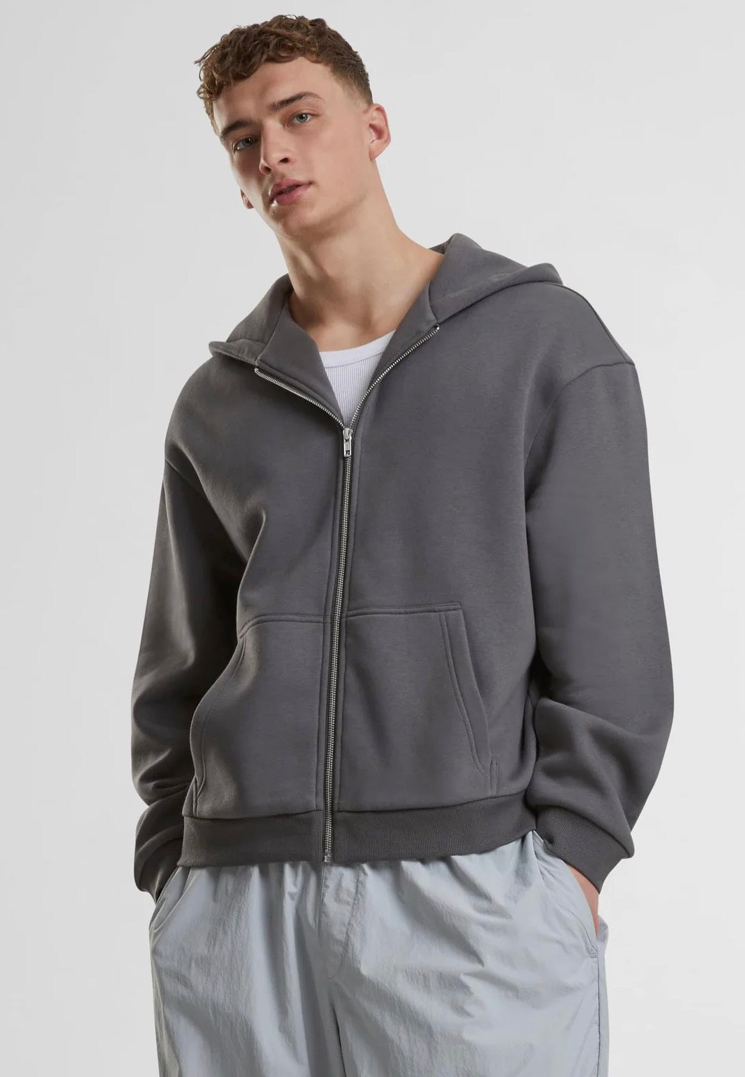 Urban Classics - Fluffy Zip Magnet - Zipper | Men-Image