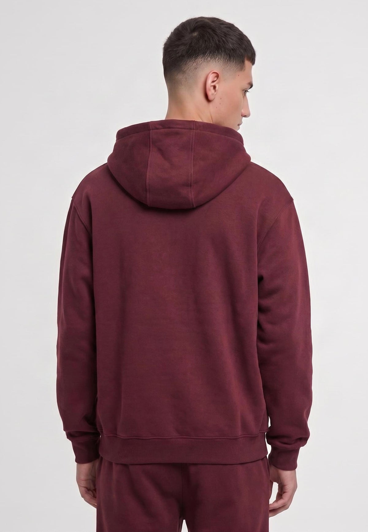 Urban Classics Fluffy Burgundy Zipper | Men-Image