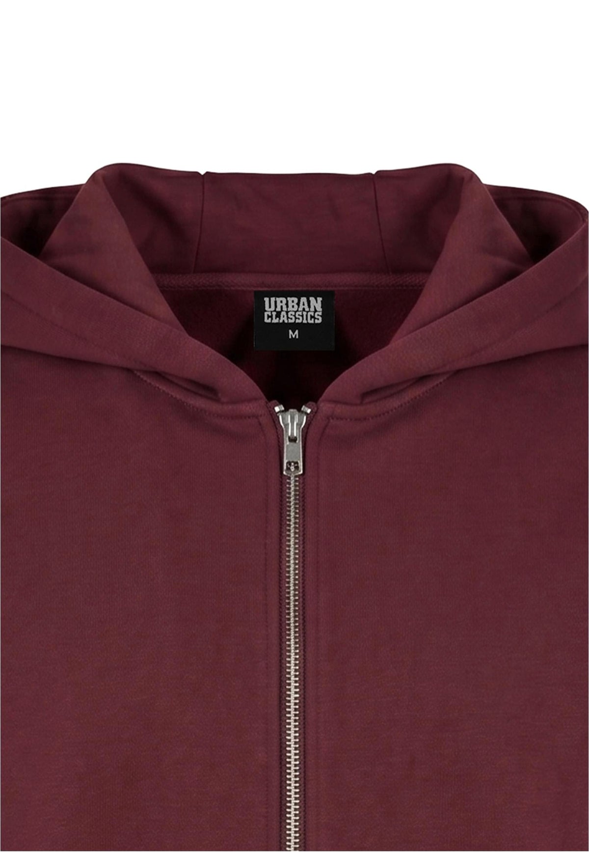 Urban Classics Fluffy Burgundy Zipper | Men-Image