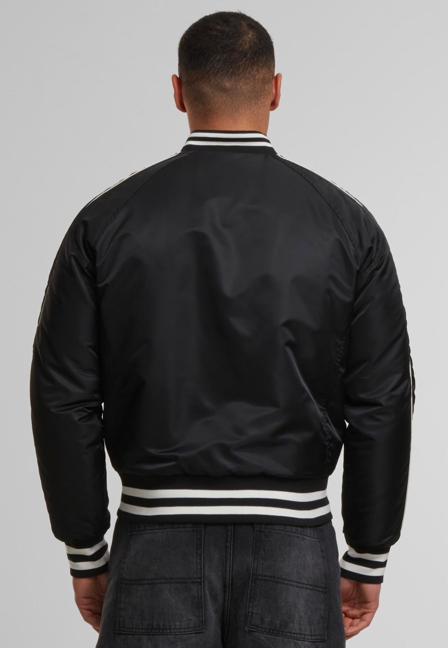 Urban Classics - Racer Bomber Black - Jacket | Men-Image
