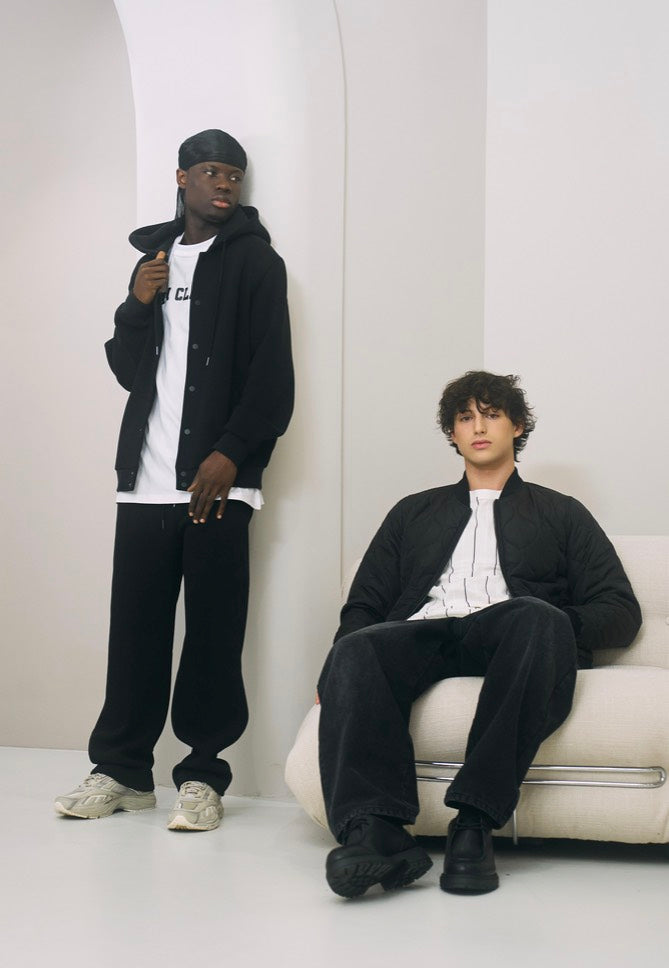 Urban Classics - Onion Quilted Bomber Black - Jacket | Men-Image