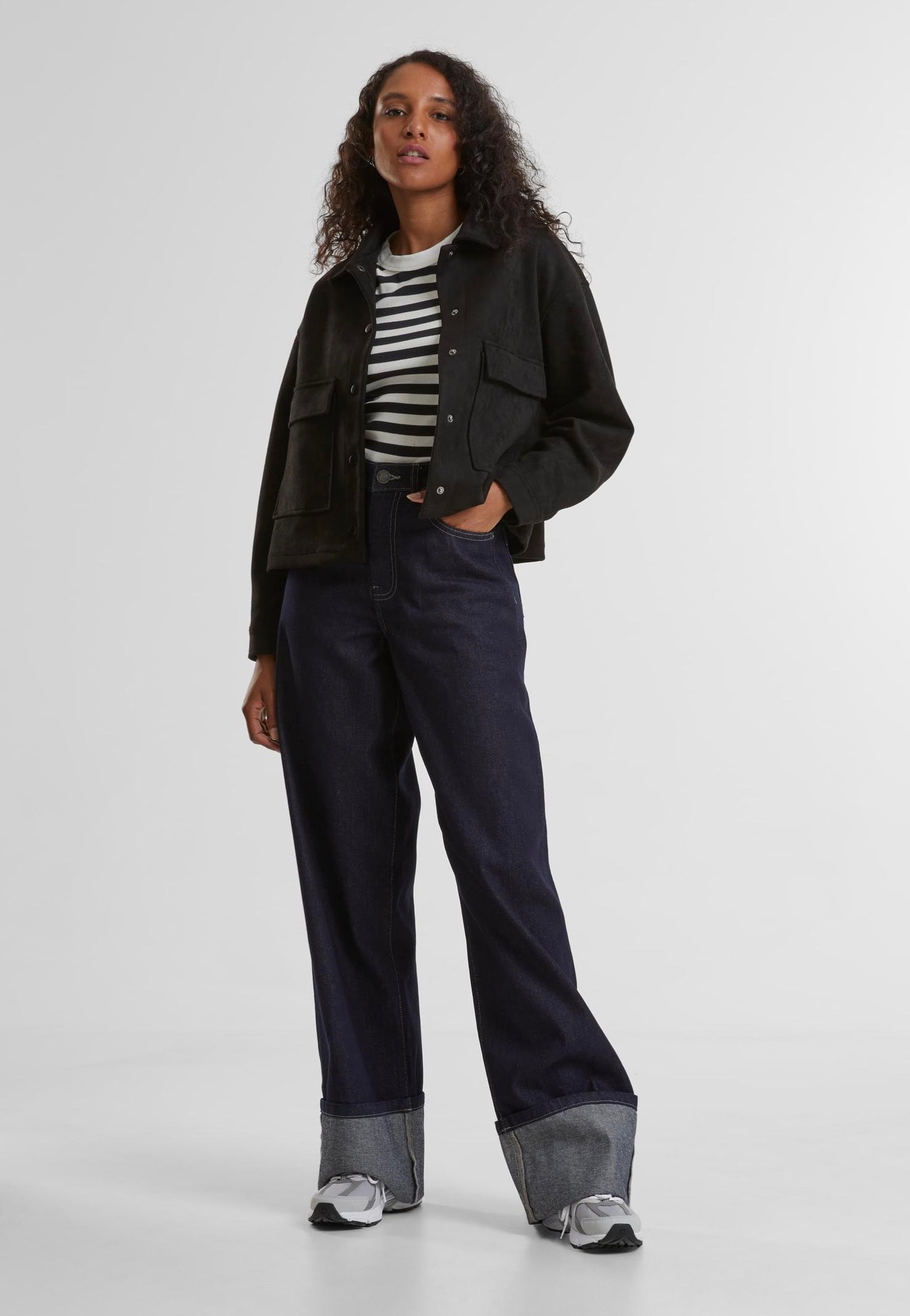 Urban Classics - Ladies Soft Touch Black - Jacket | Women-Image